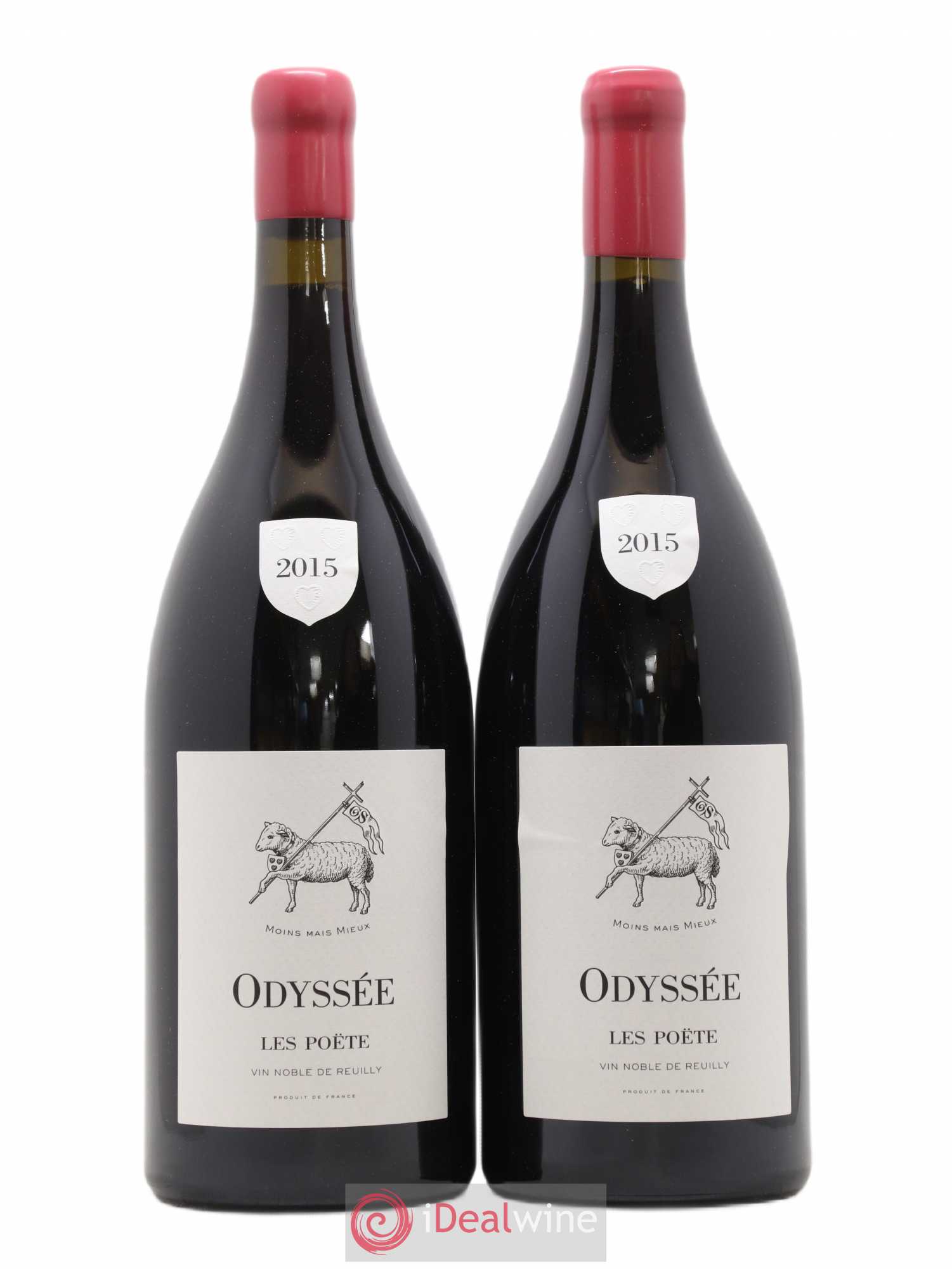 Reuilly Odyssée Les Poëte 2015 - Lot de 2 magnums - 0