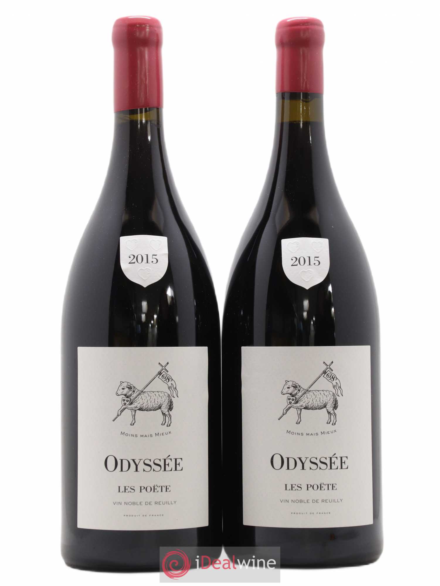 Reuilly Odyssée Les Poëte 2015 - Lot de 2 magnums - 0
