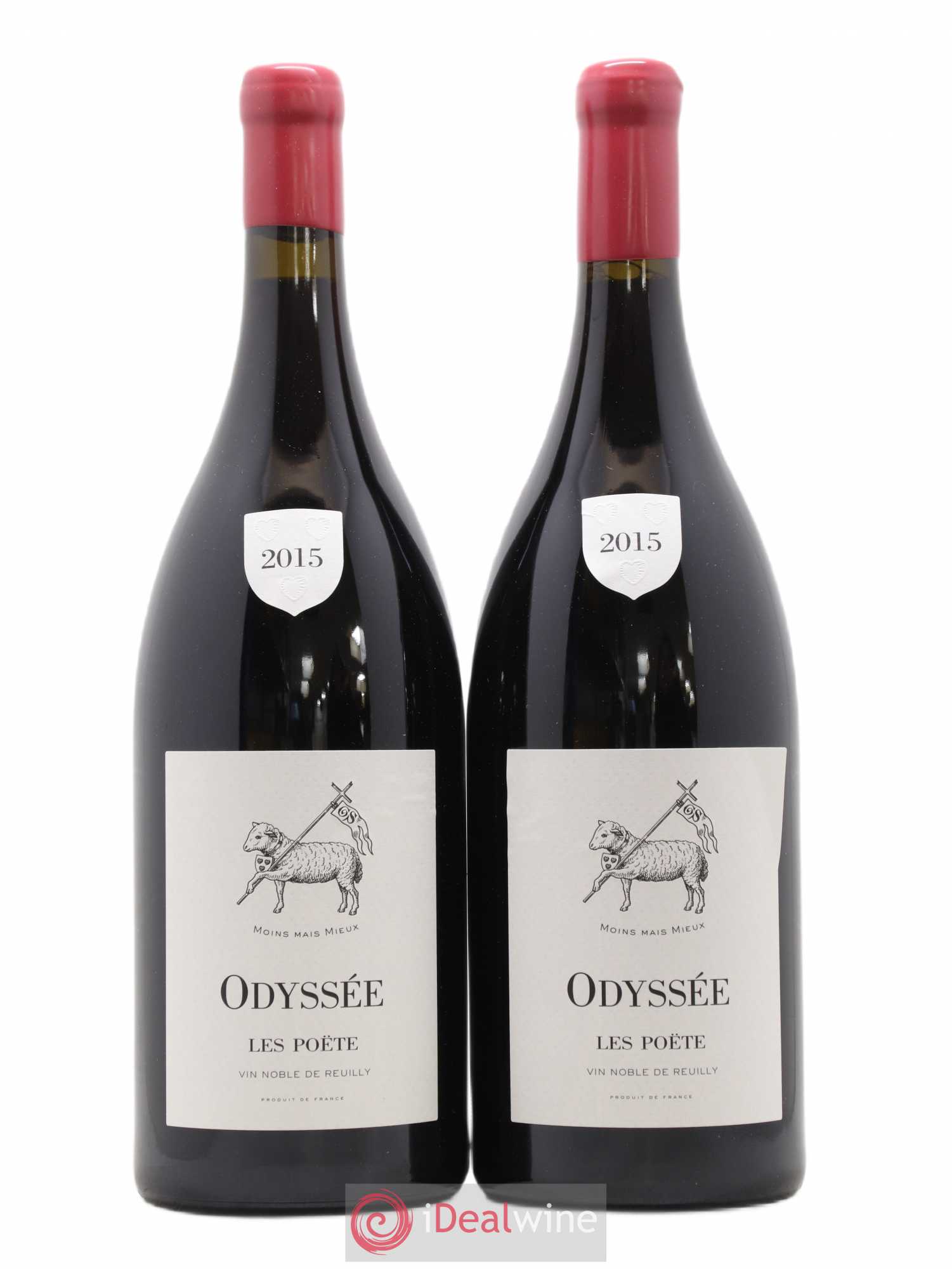 Reuilly Odyssée Les Poëte 2015 - Lot de 2 magnums - 0
