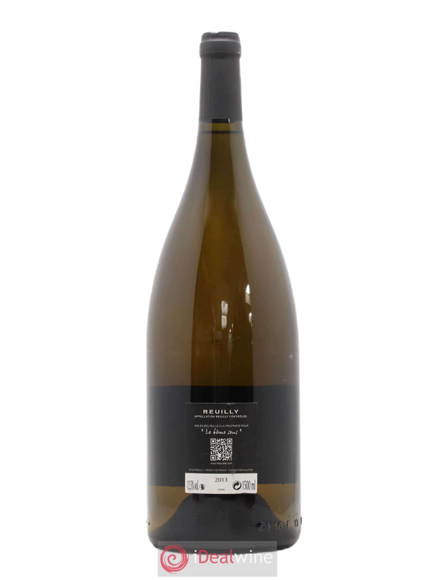 Reuilly Le Reuilly Blanc des Poëte Domainedes Poëte 2013 - Posten von 1 Magnum - 1