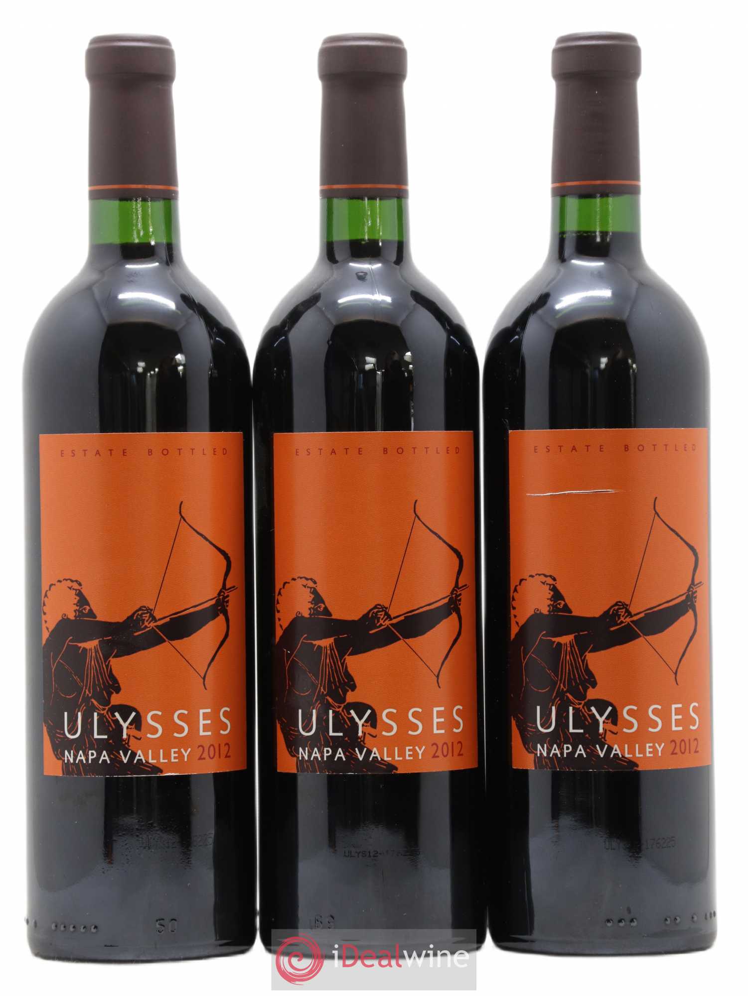 USA Napa Valley Ulysses Vineyards 2012 - Posten von 3 Flaschen - 0