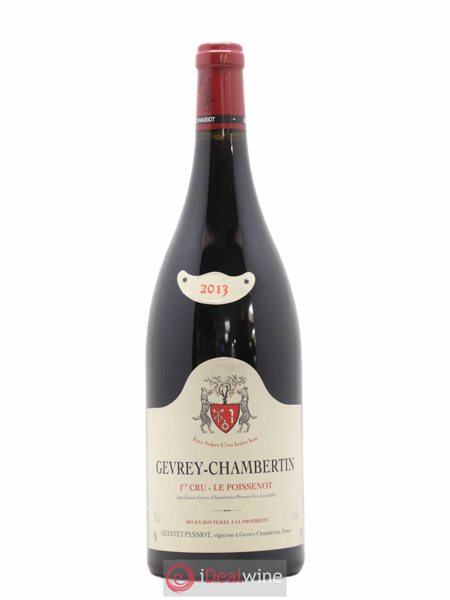 Gevrey-Chambertin 1er Cru Le Poissenot Geantet-Pansiot 2013 - Lot de 1 magnum - 0