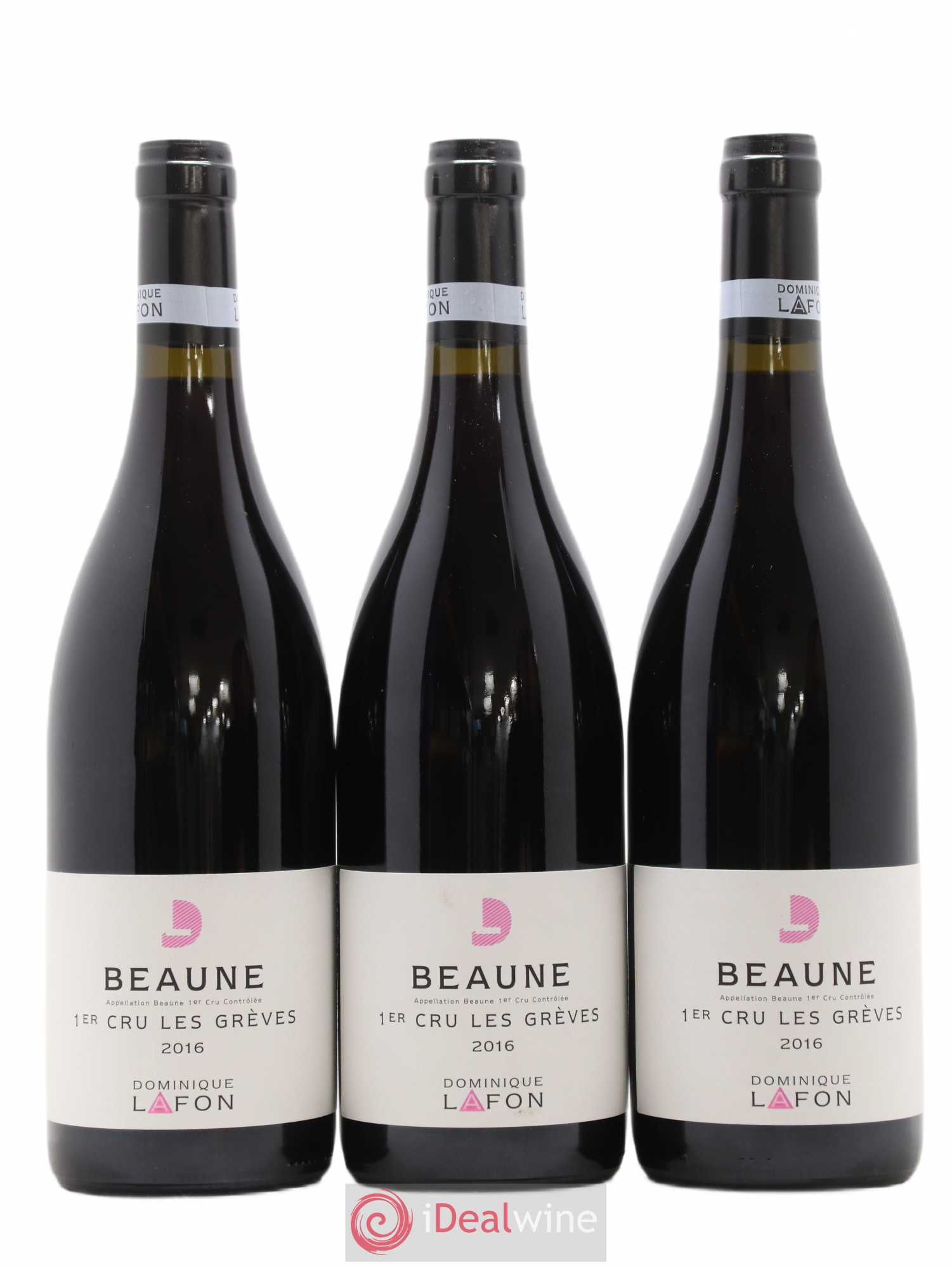 Beaune 1er Cru Grèves Domaine Dominique Lafon 2016 - Posten von 3 Flaschen - 0