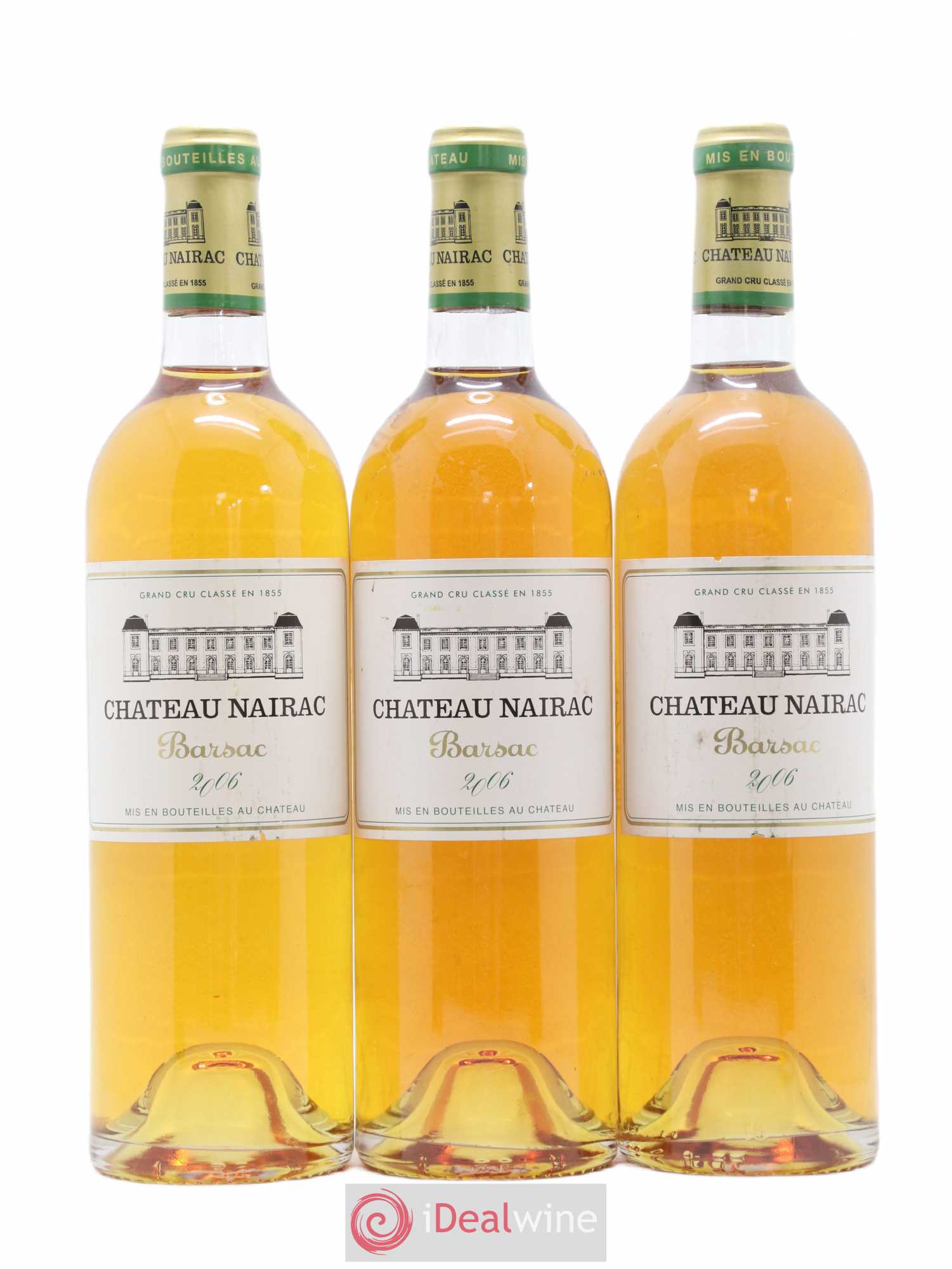 Château Nairac 2ème Grand Cru Classé 2006 - Lotto di 3 bottiglie - 0