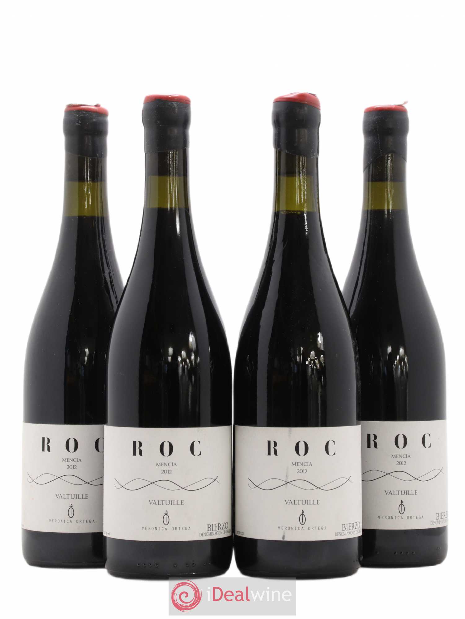 Bierzo DO Roc Veronica Ortega 2012 - Lot de 4 bouteilles - 0