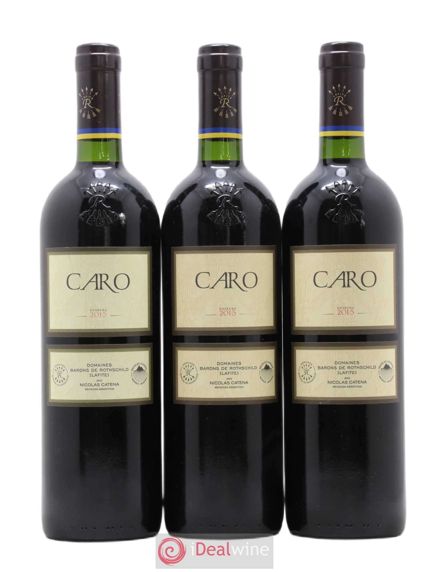 Mendoza Caro Bodegas Caro 2015 - Posten von 3 Flaschen - 0