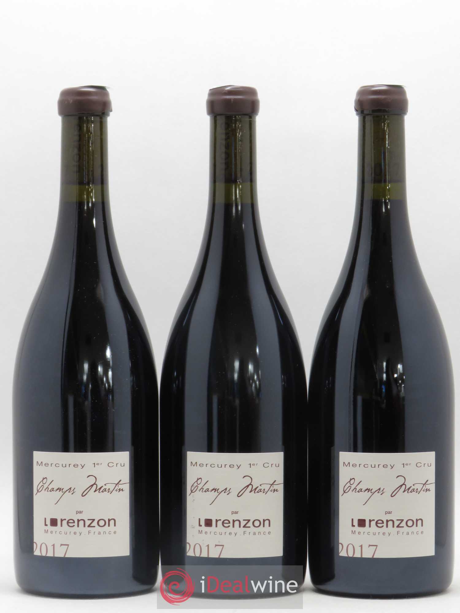 Mercurey 1er Cru Les Champs Martin Bruno Lorenzon 2017 - Lot de 12 bouteilles - 4