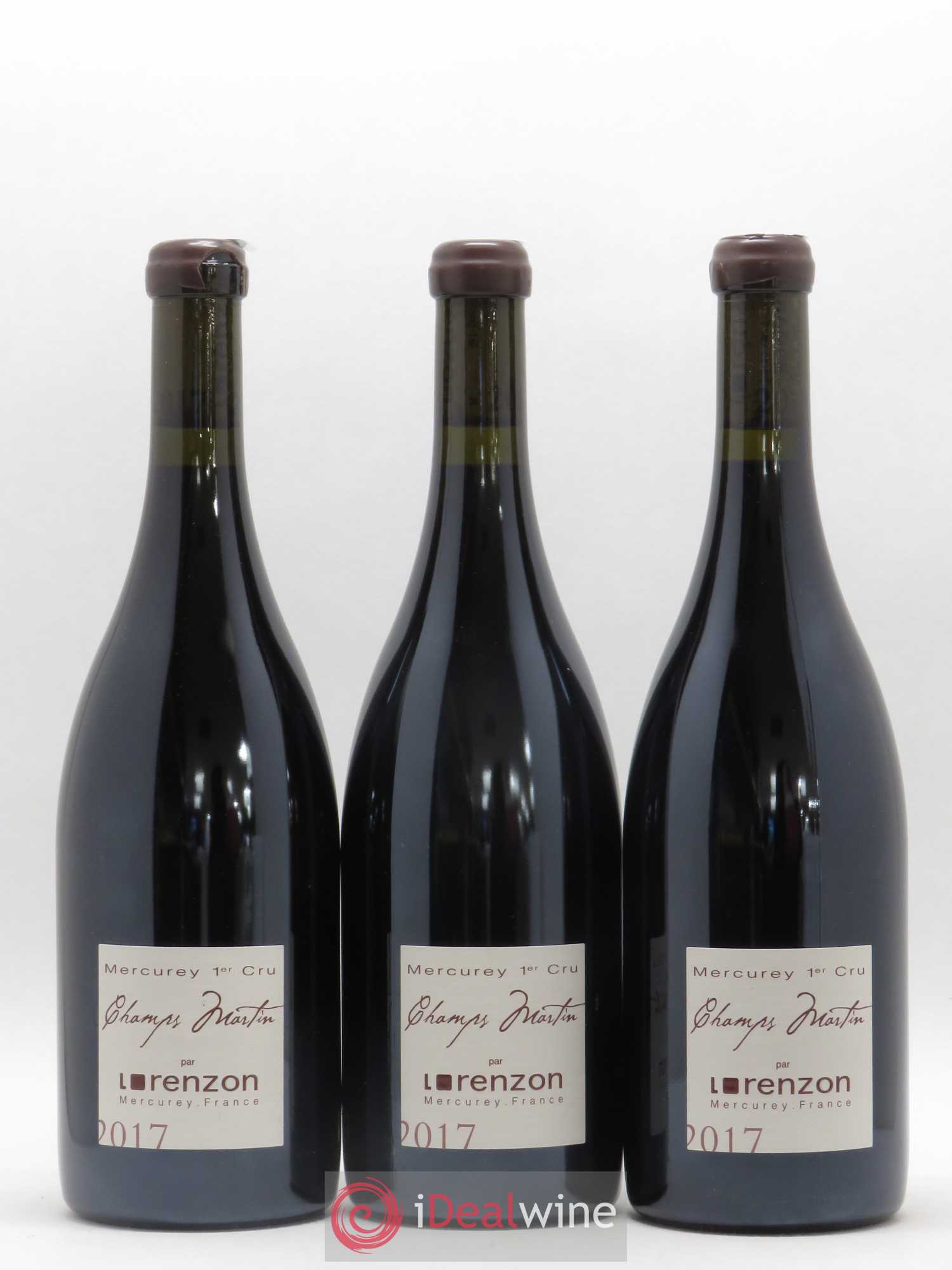 Mercurey 1er Cru Les Champs Martin Bruno Lorenzon 2017 - Lot de 6 bouteilles - 2