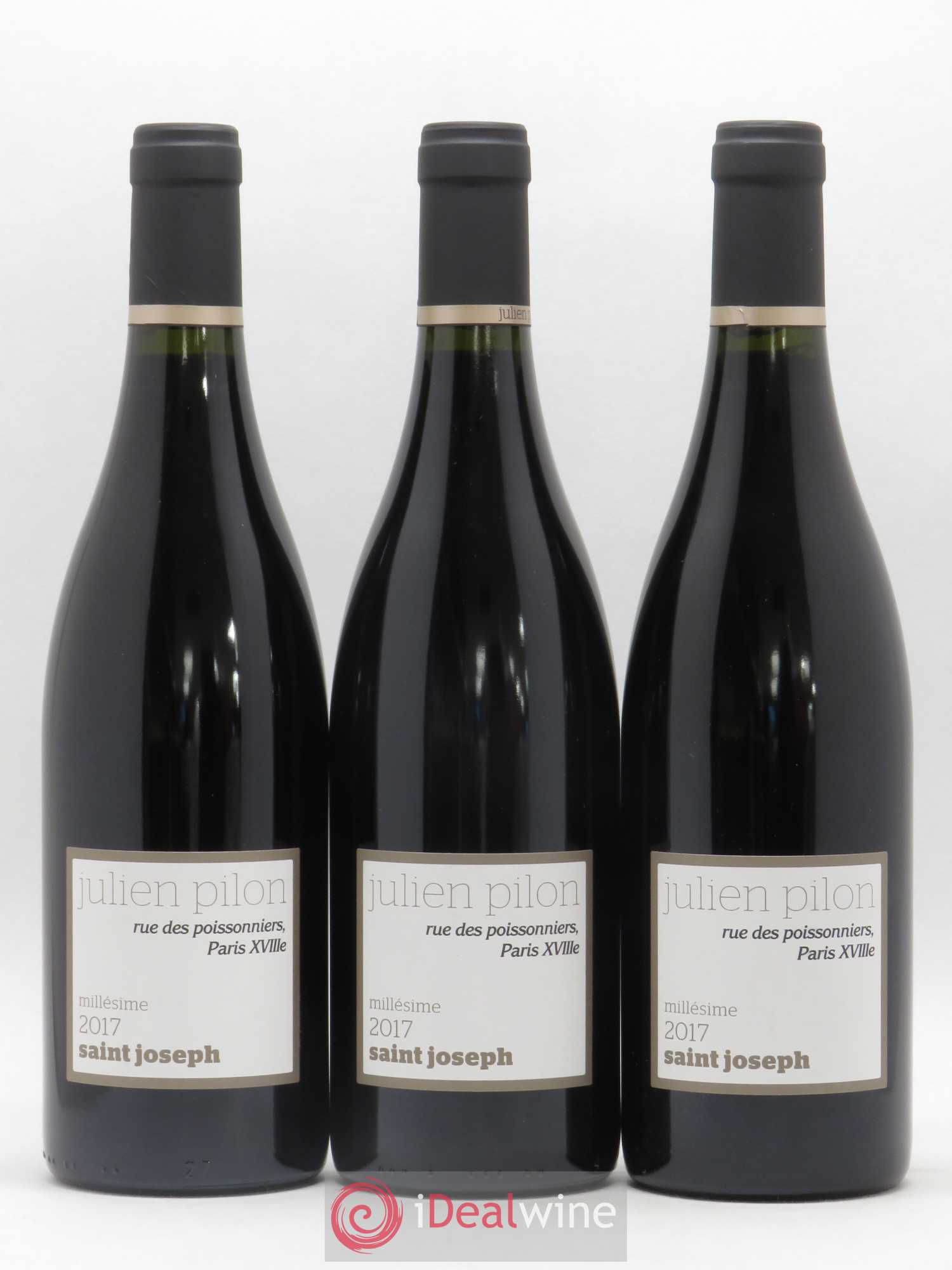 Saint-Joseph Rue des Poissonniers, Paris XVIIIe Domaine Julien Pilon 2017 - Lot de 6 bouteilles - 2