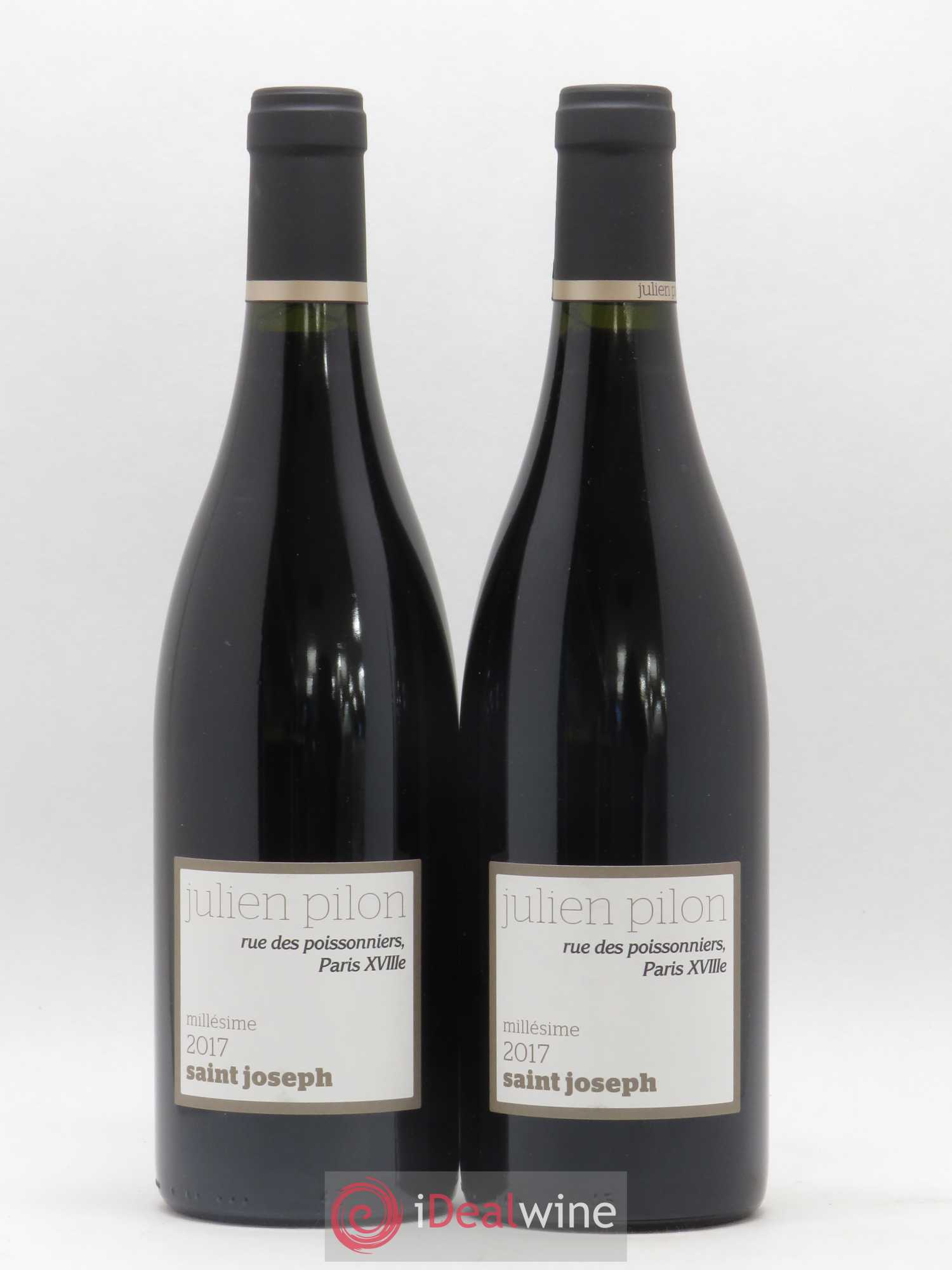 Saint-Joseph Rue des Poissonniers, Paris XVIIIe Domaine Julien Pilon 2017 - Posten von 2 Flaschen - 0