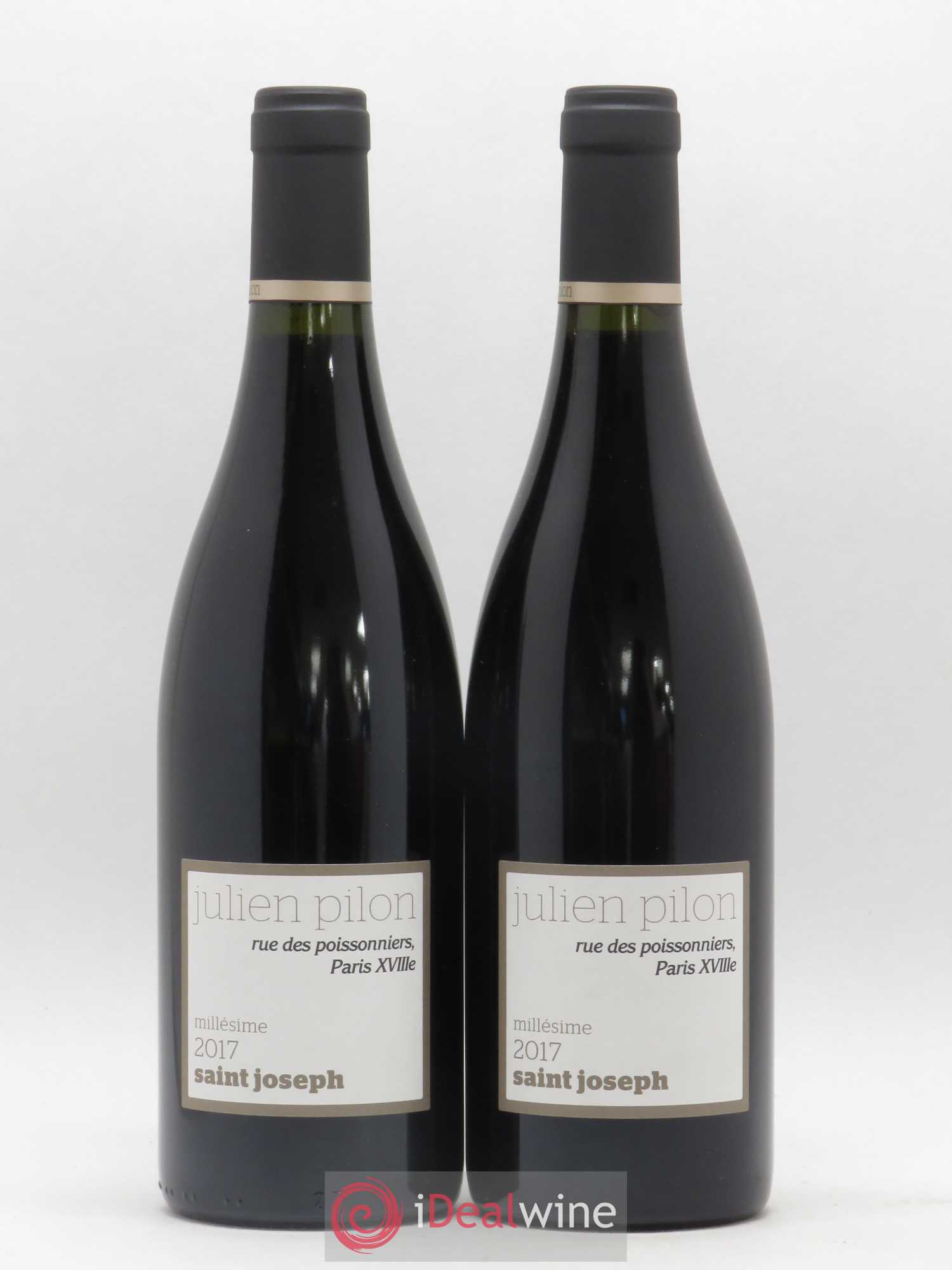 Saint-Joseph Rue des Poissonniers, Paris XVIIIe Domaine Julien Pilon 2017 - Posten von 2 Flaschen - 0