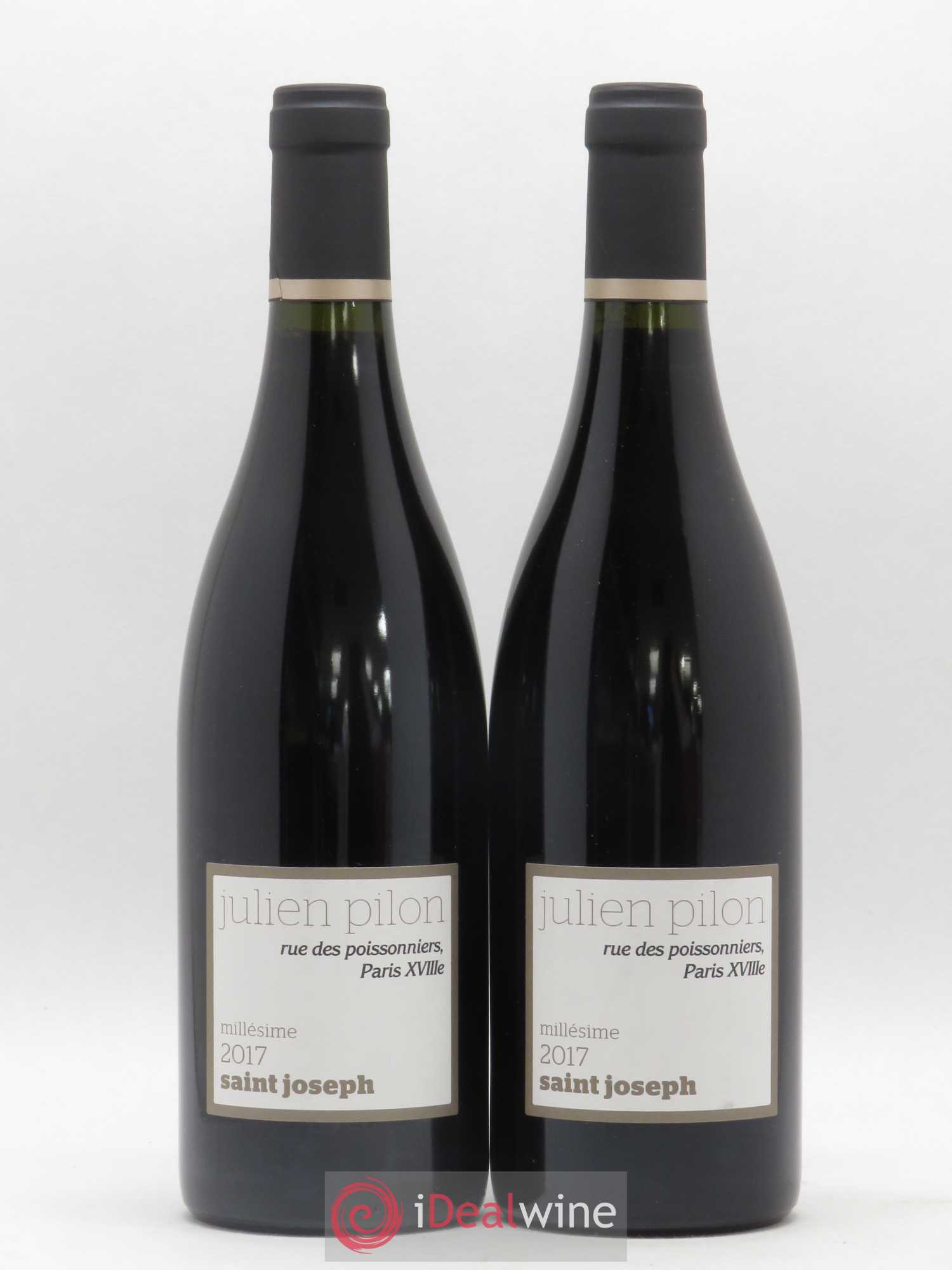 Saint-Joseph Rue des Poissonniers, Paris XVIIIe Domaine Julien Pilon 2017 - Posten von 2 Flaschen - 0