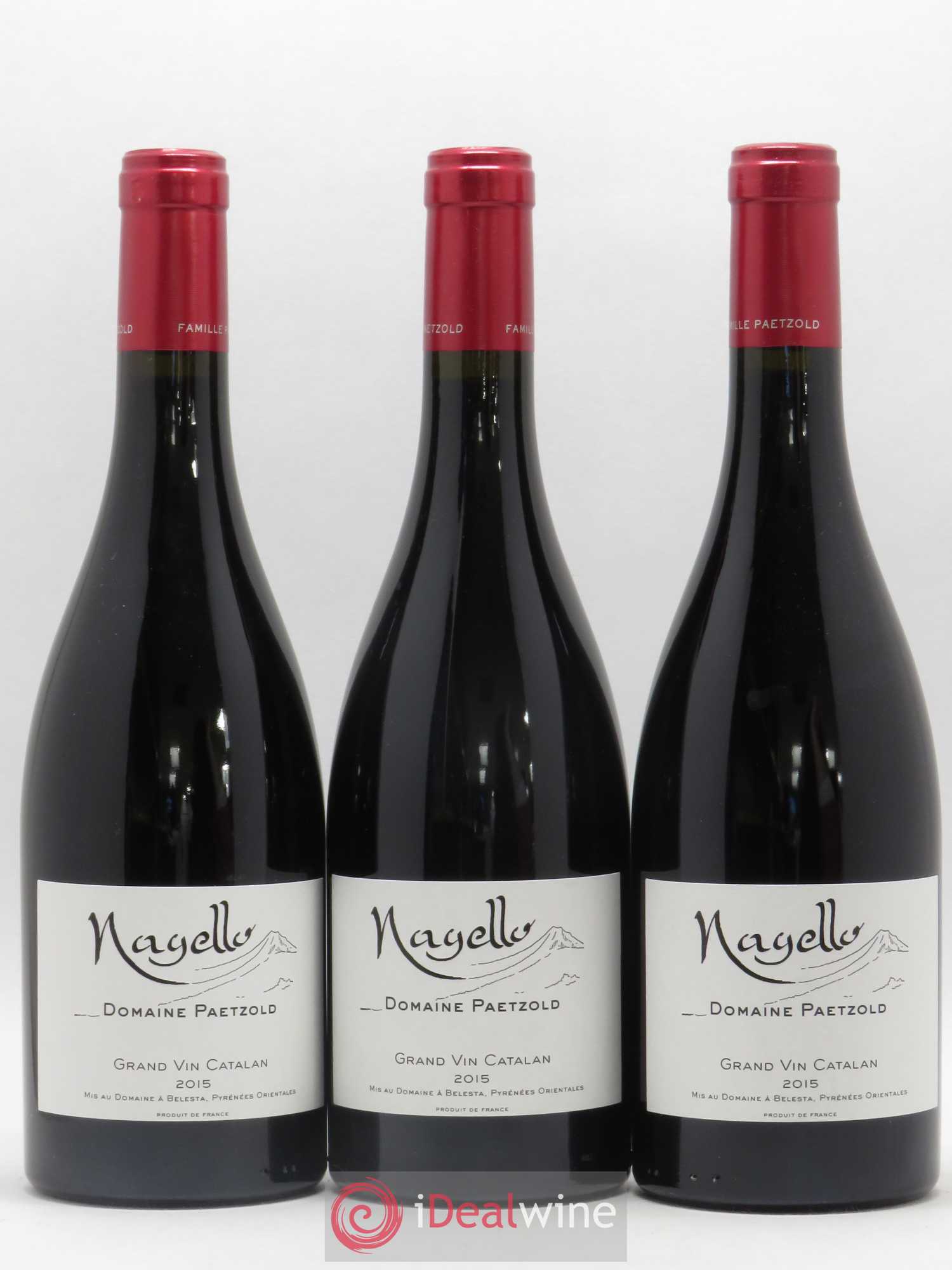 Côtes Catalanes (VDP des Côtes Catalanes) Nagello Domaine Michaël Paetzold 2015 - Posten von 3 Flaschen - 0