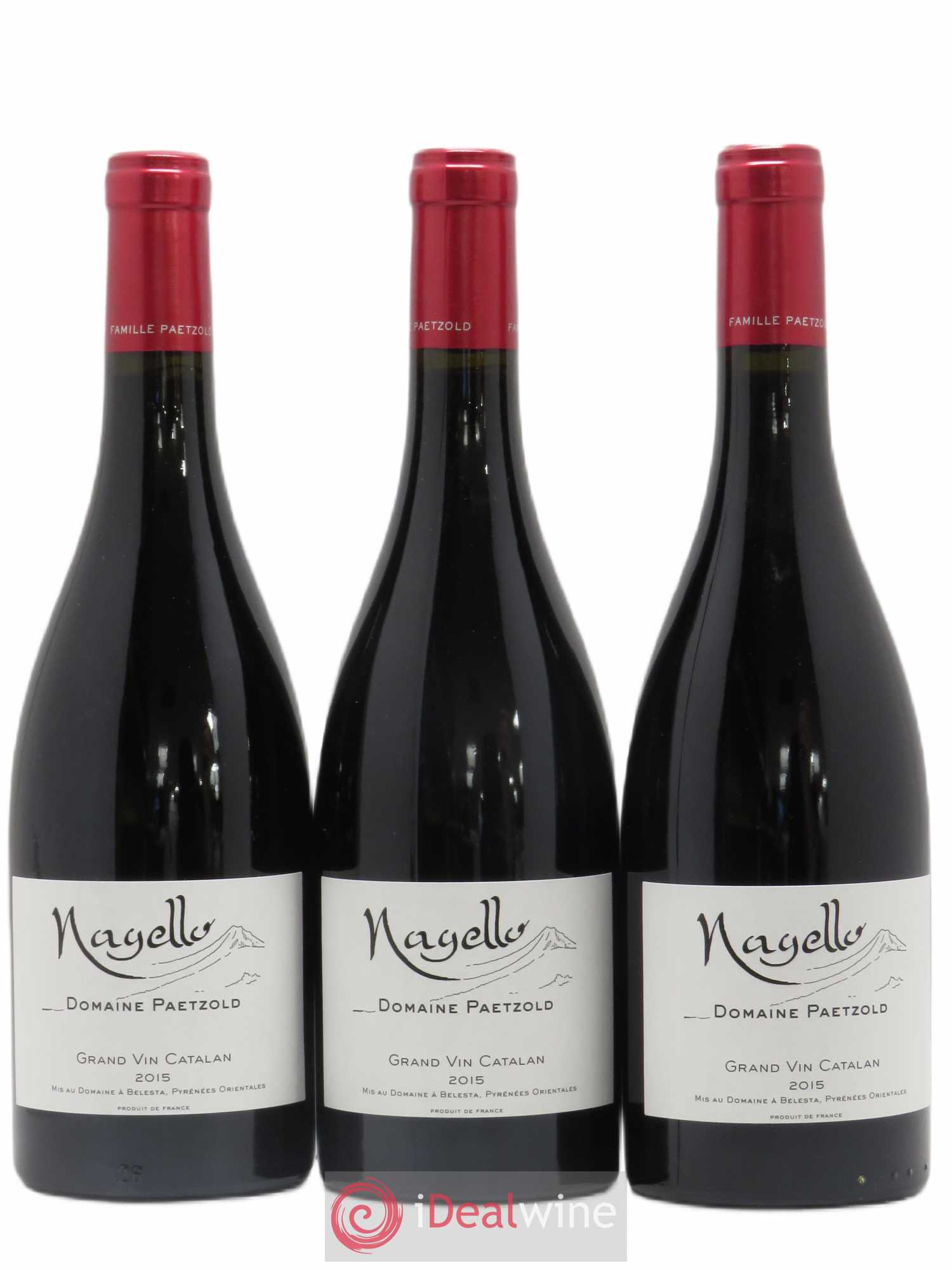 Côtes Catalanes (VDP des Côtes Catalanes) Nagello Domaine Michaël Paetzold (sans prix de réserve) 2015 - Lotto di 3 bottiglie - 0