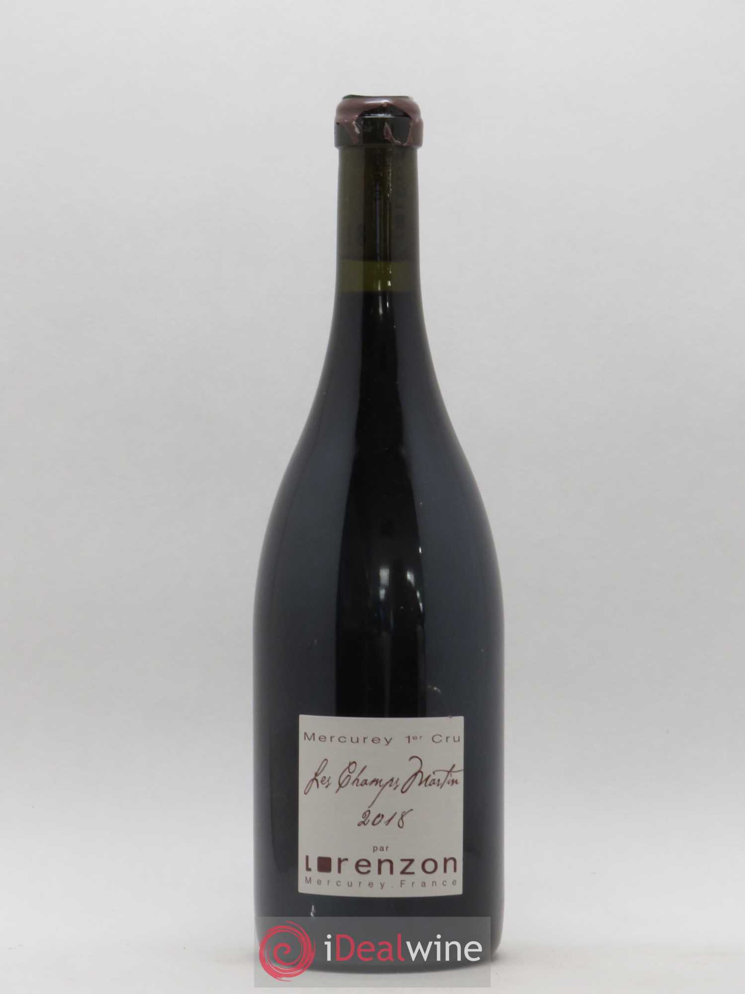 Mercurey 1er Cru Les Champs Martin Bruno Lorenzon (sans prix de réserve) 2018 - Lot de 1 bouteille - 0