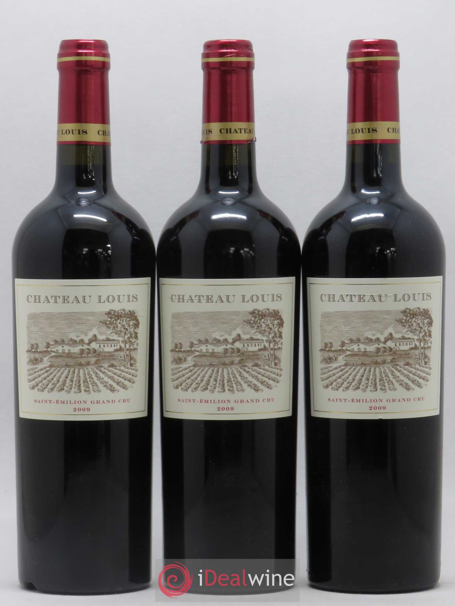 Saint-Émilion Grand Cru Château Louis 2009 - Lot de 6 bouteilles - 1