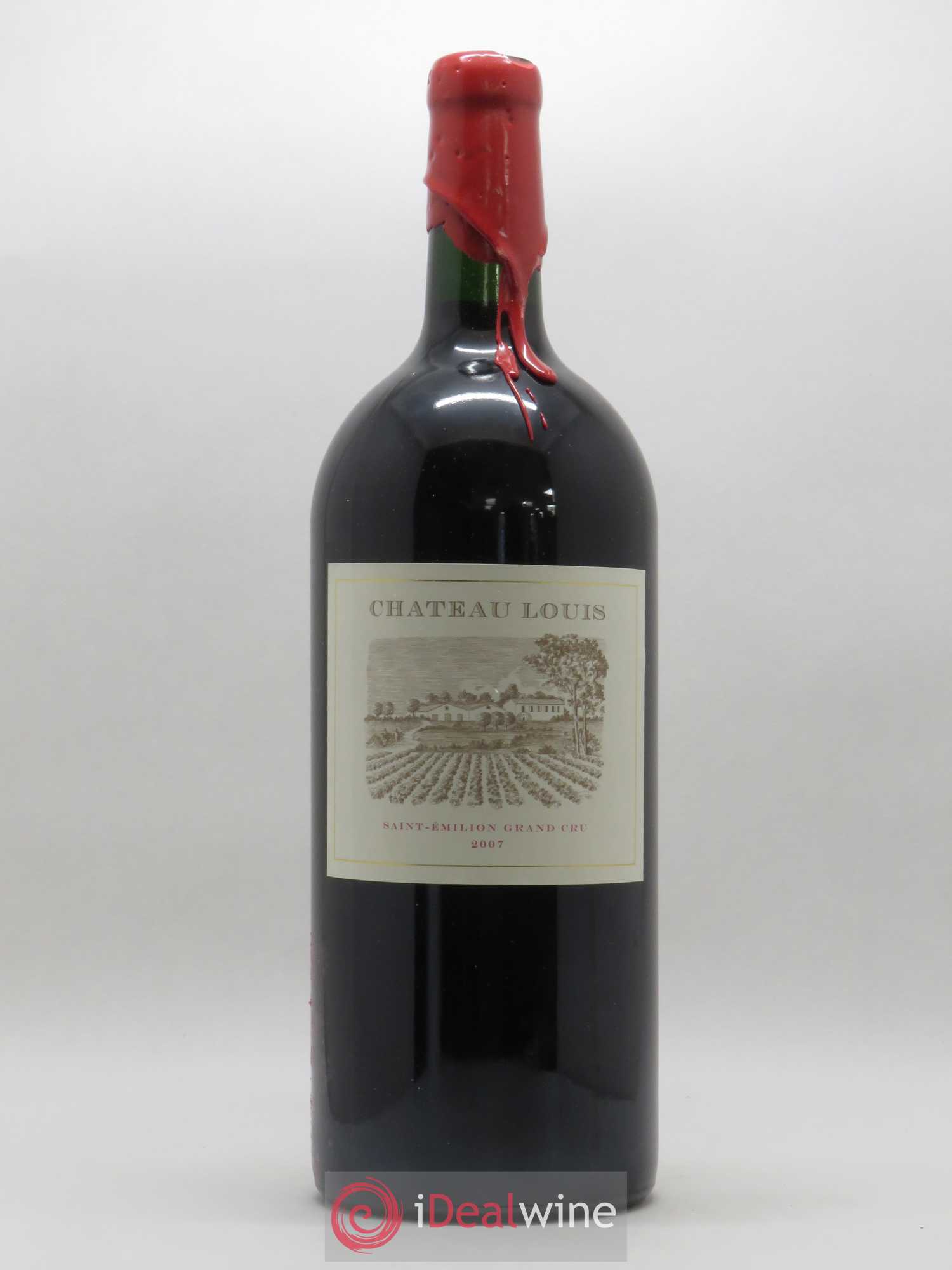 Saint-Émilion Grand Cru Château Louis 2007 - Posten von 1 Doppel-Magnum - 0