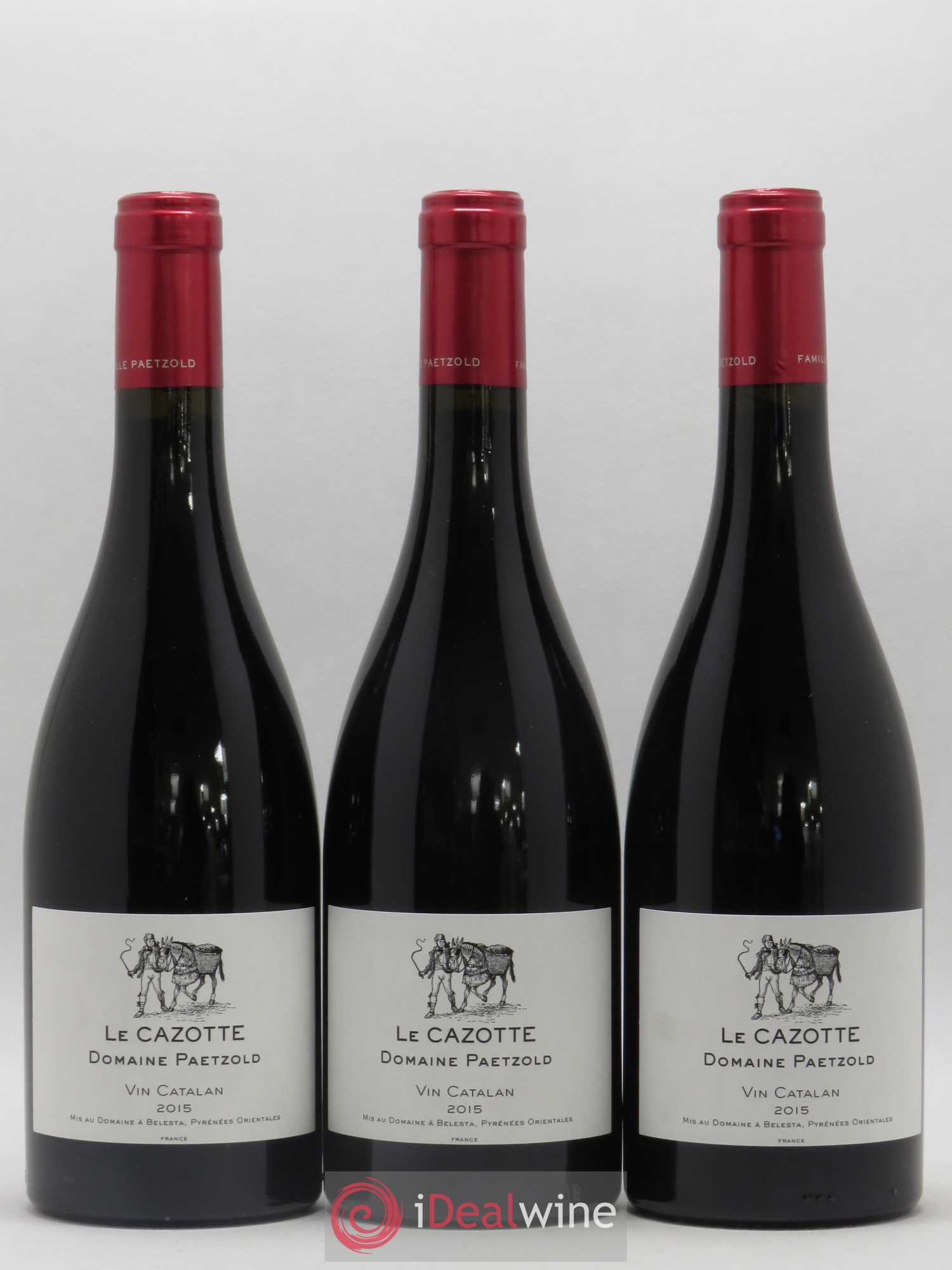 Côtes Catalanes (VDP des Côtes Catalanes) Le Cazotte Domaine Michaël Paetzold 2015 - Posten von 3 Flaschen - 0
