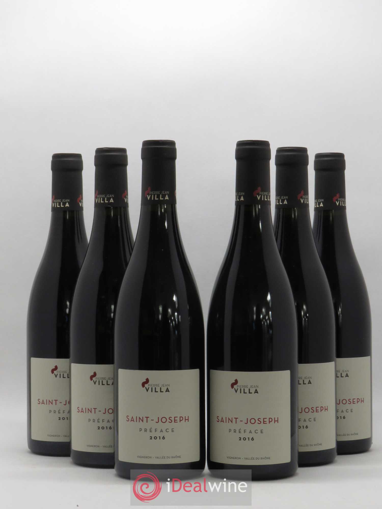 Saint-Joseph Préface Domaine Pierre Jean Villa 2016 - Posten von 6 Flaschen - 0