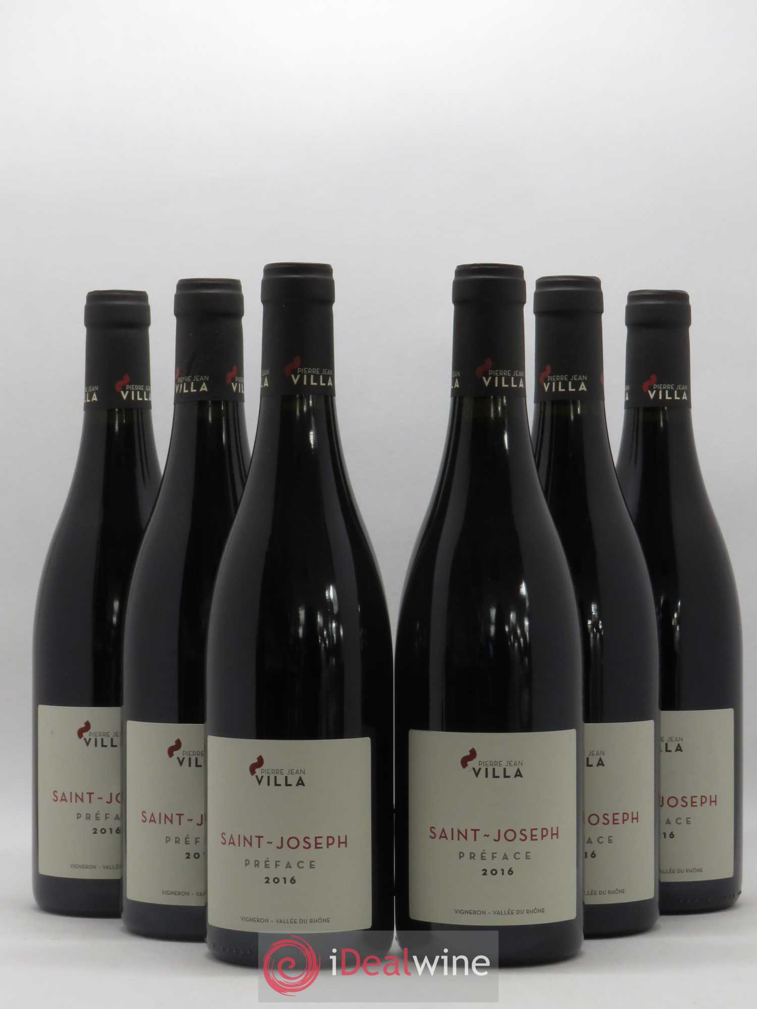 Saint-Joseph Préface Domaine Pierre Jean Villa 2016 - Posten von 6 Flaschen - 0