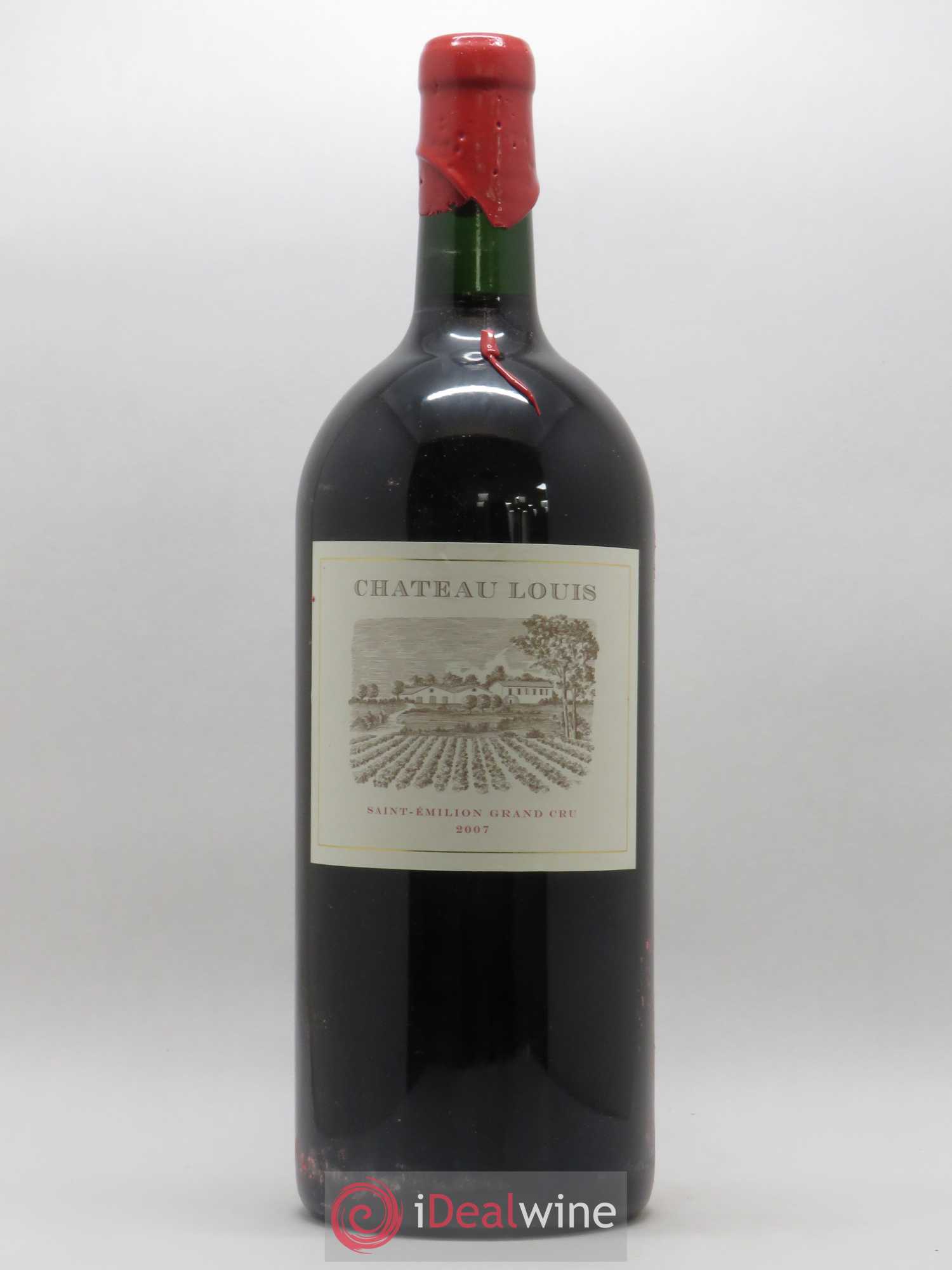 Saint-Émilion Grand Cru Château Louis 2007 - Posten von 1 Doppel-Magnum - 0