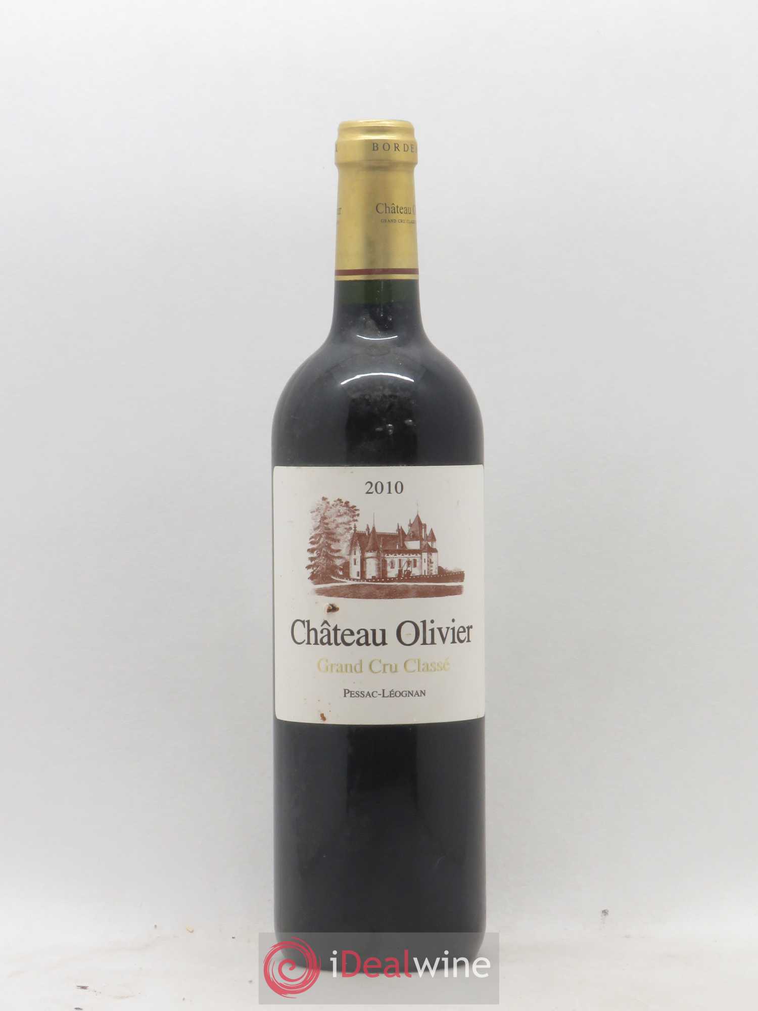 Château Olivier Cru Classé de Graves 2010 - Lot de 1 bouteille - 0