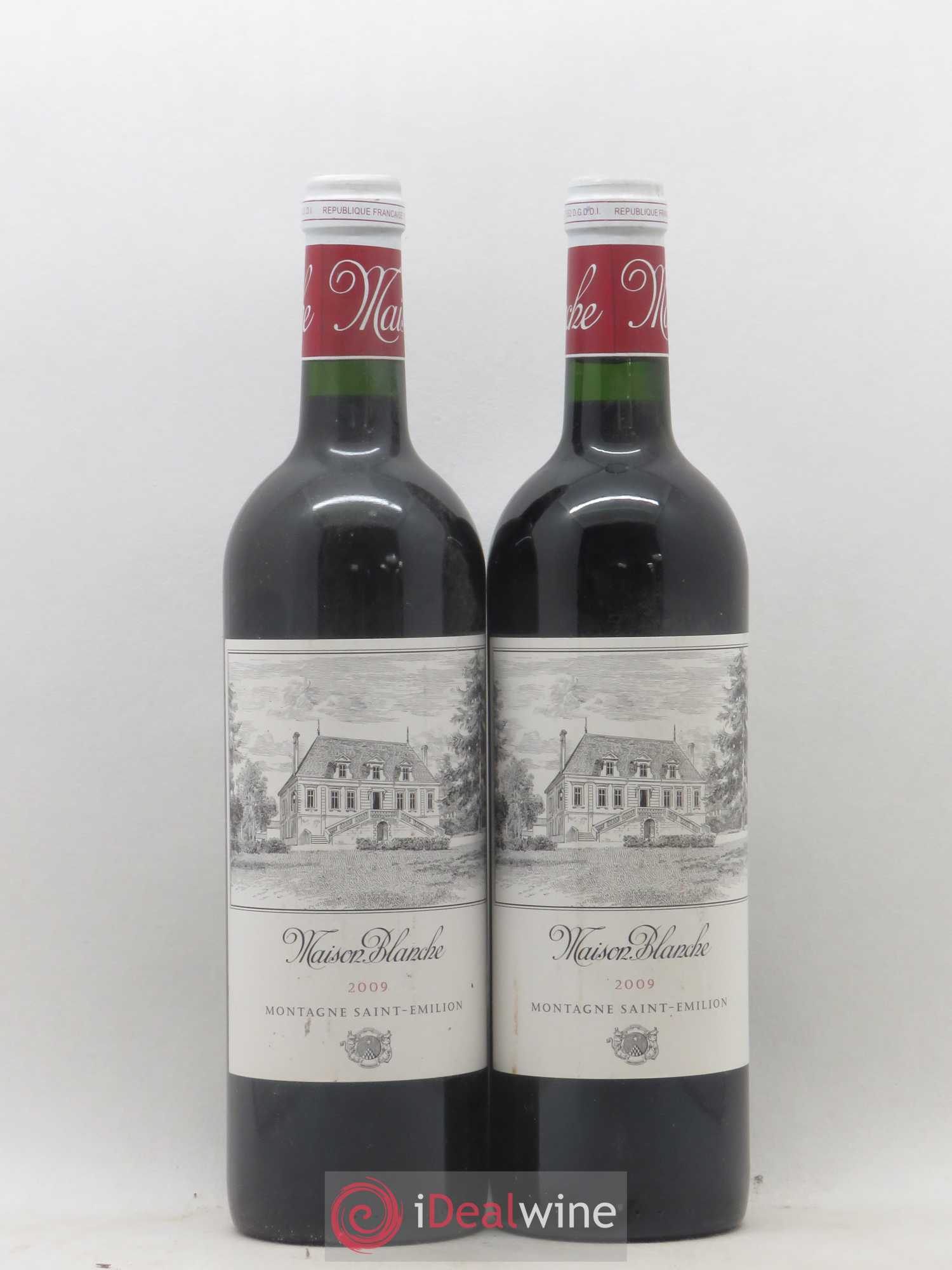 Château Maison Blanche 2009 - Lot de 2 bouteilles - 0