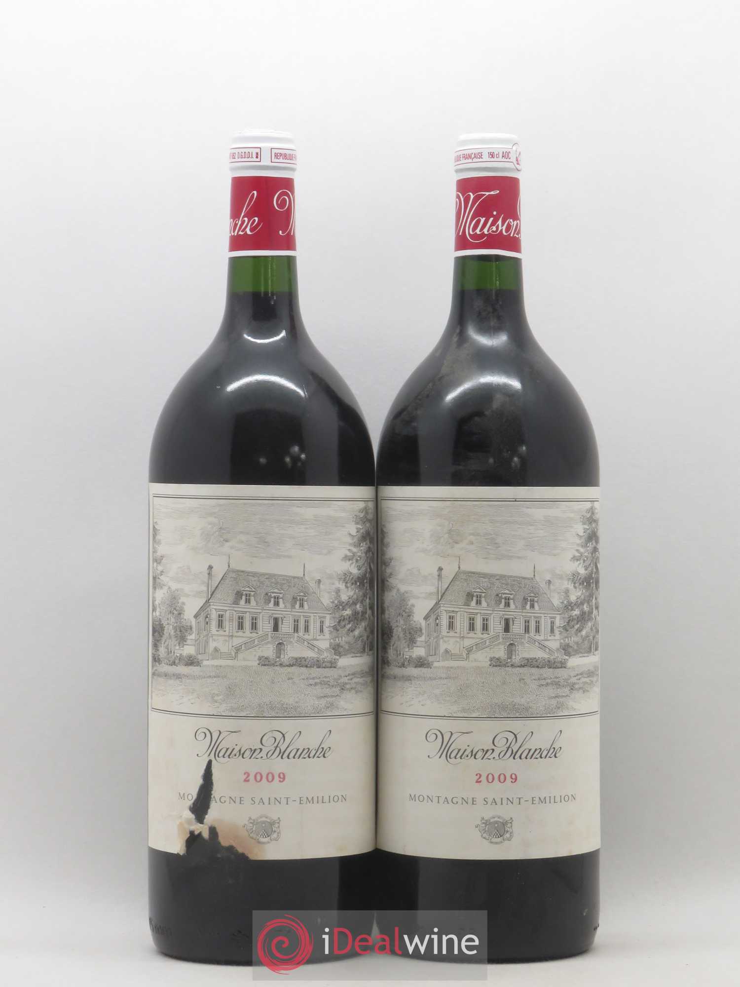 Château Maison Blanche 2009 - Lot de 2 magnums - 0