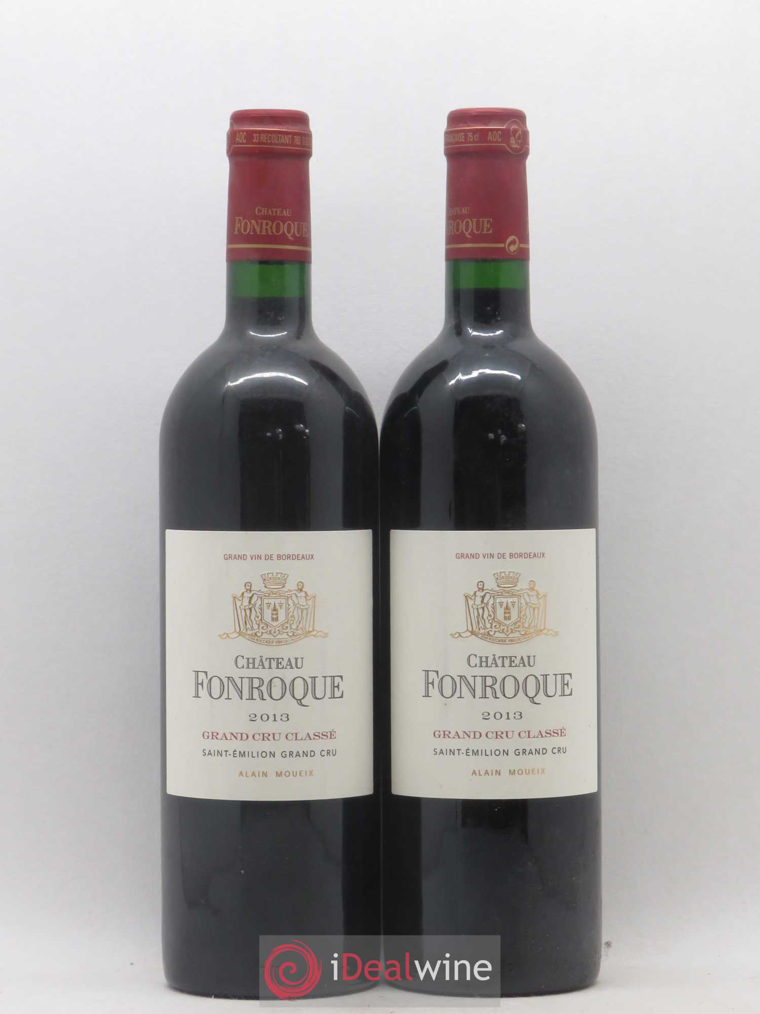 Château Fonroque Grand Cru Classé 2013 - Lot de 2 bouteilles - 0