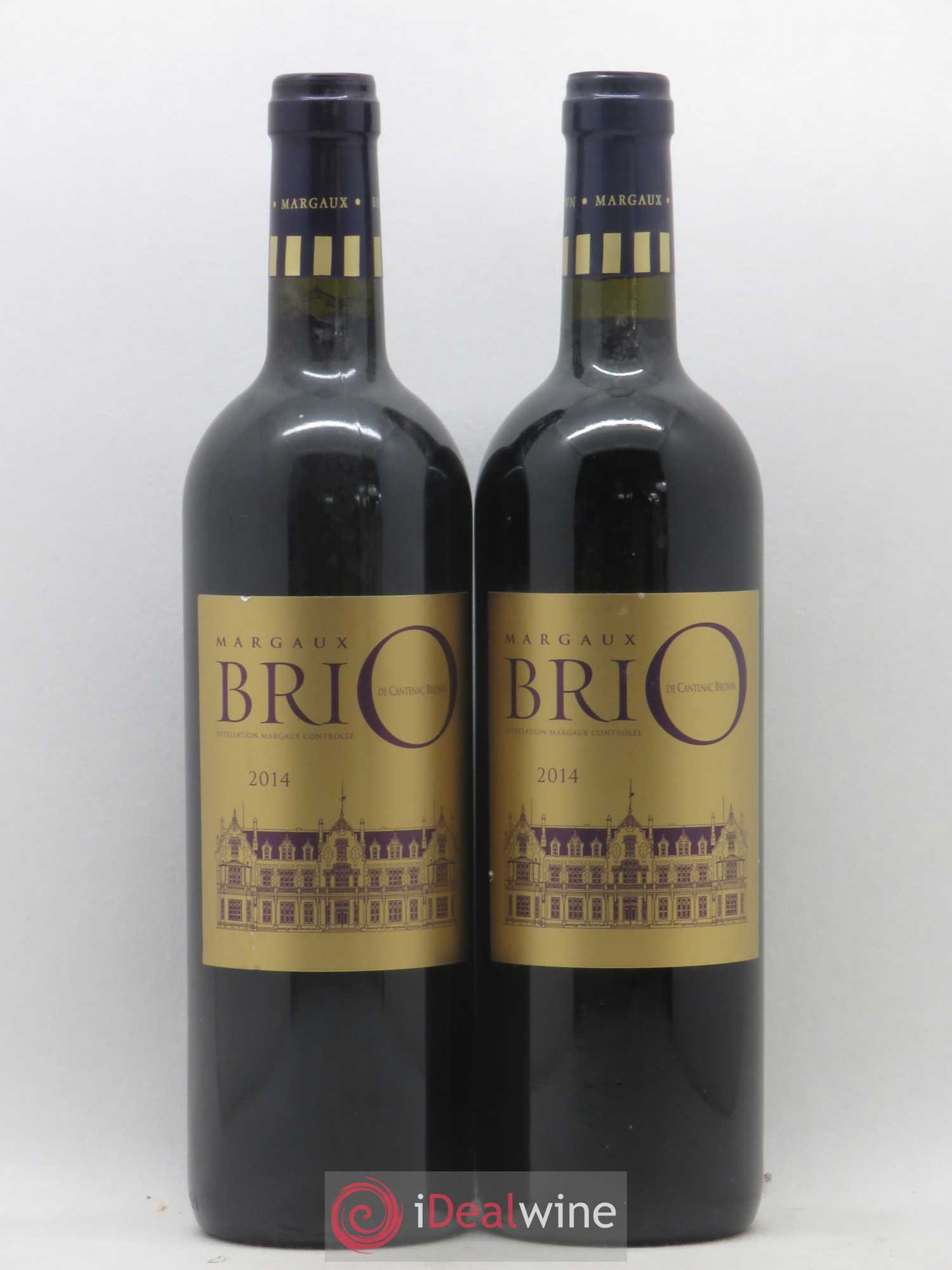 Brio de Cantenac Brown 2014 - Lot de 2 bouteilles - 0