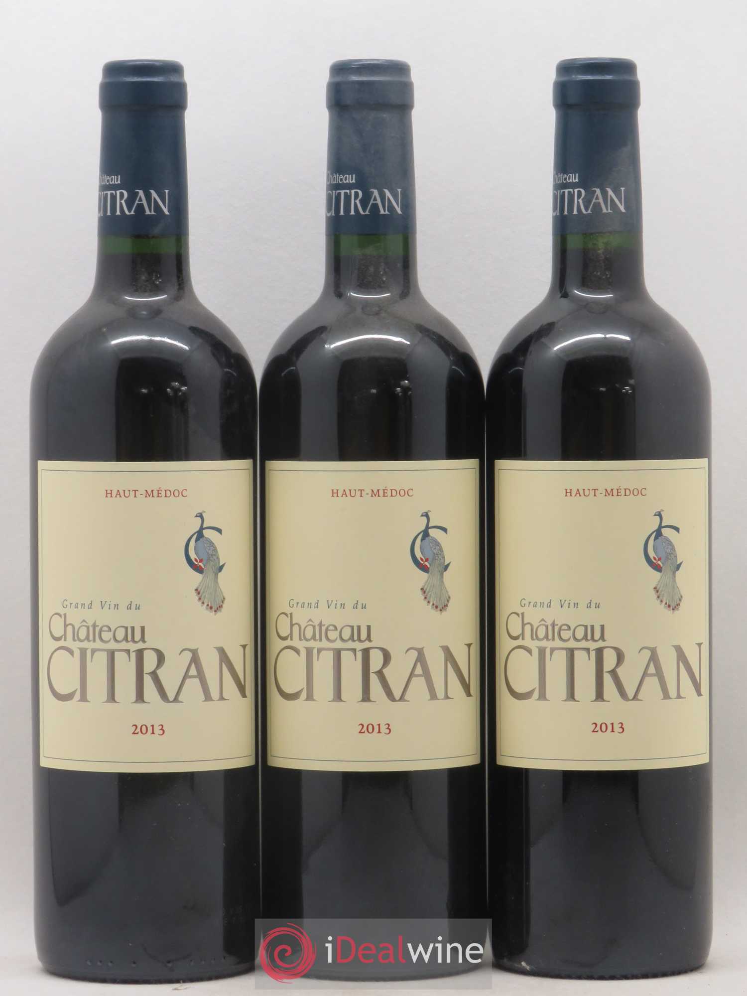 Château Citran Cru Bourgeois (sans prix de réserve) 2013 - Lot de 3 bouteilles - 0