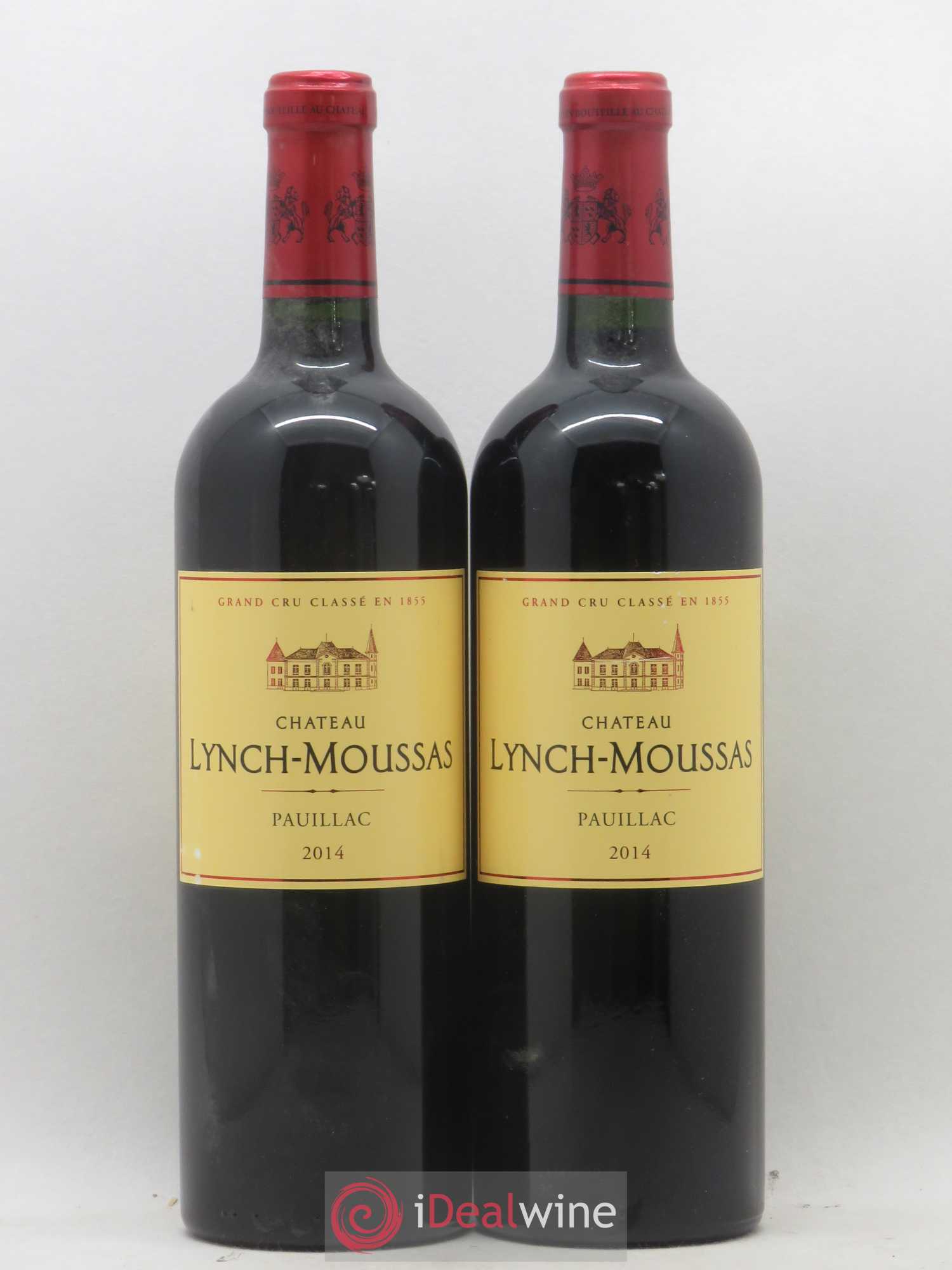 Château Lynch Moussas 5ème Grand Cru Classé 2014 - Lot de 2 bouteilles - 0