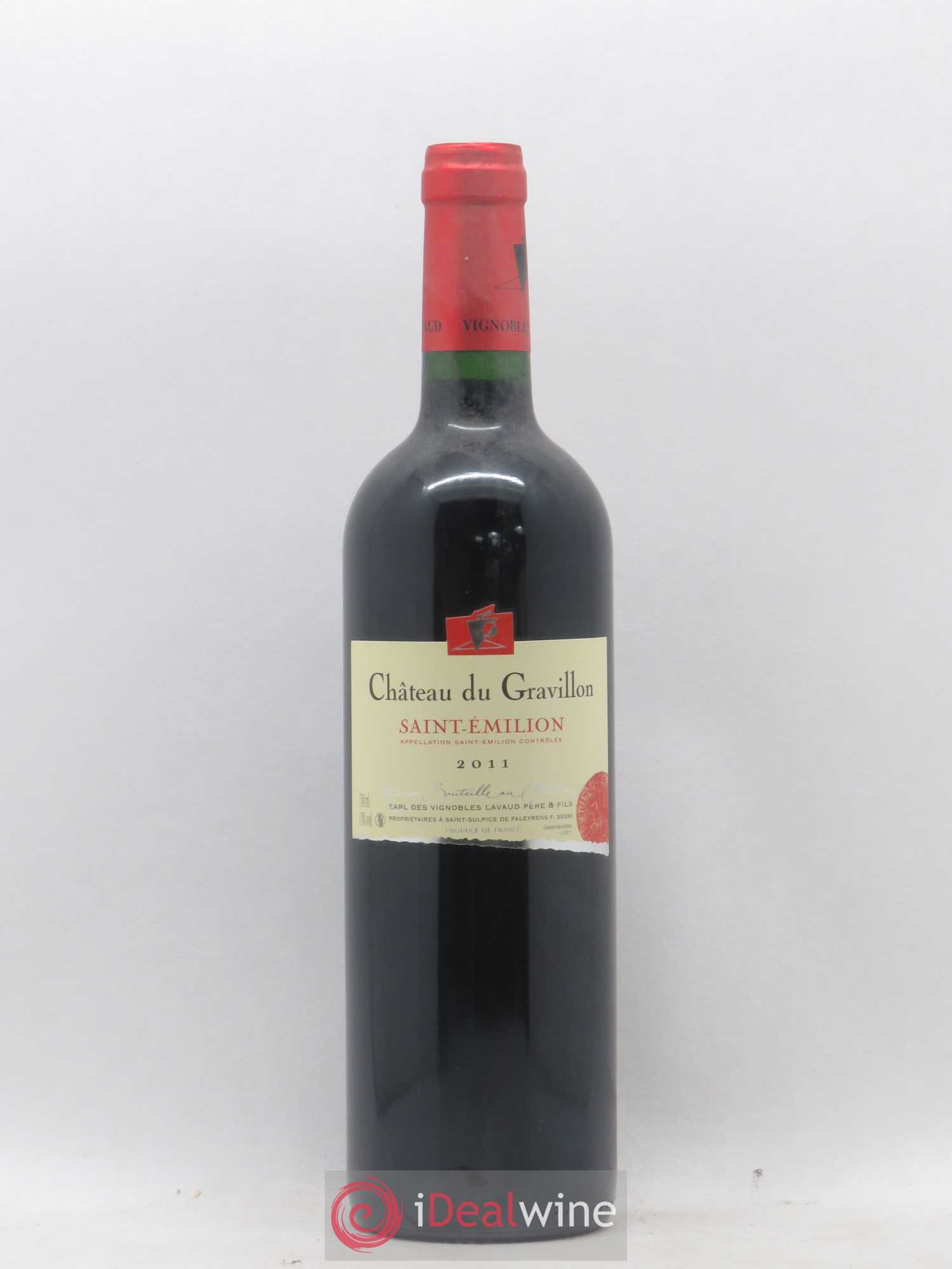 Saint-Émilion Chateau du Gravillon (sans prix de réserve) 2011 - Posten von 1 Flasche - 0