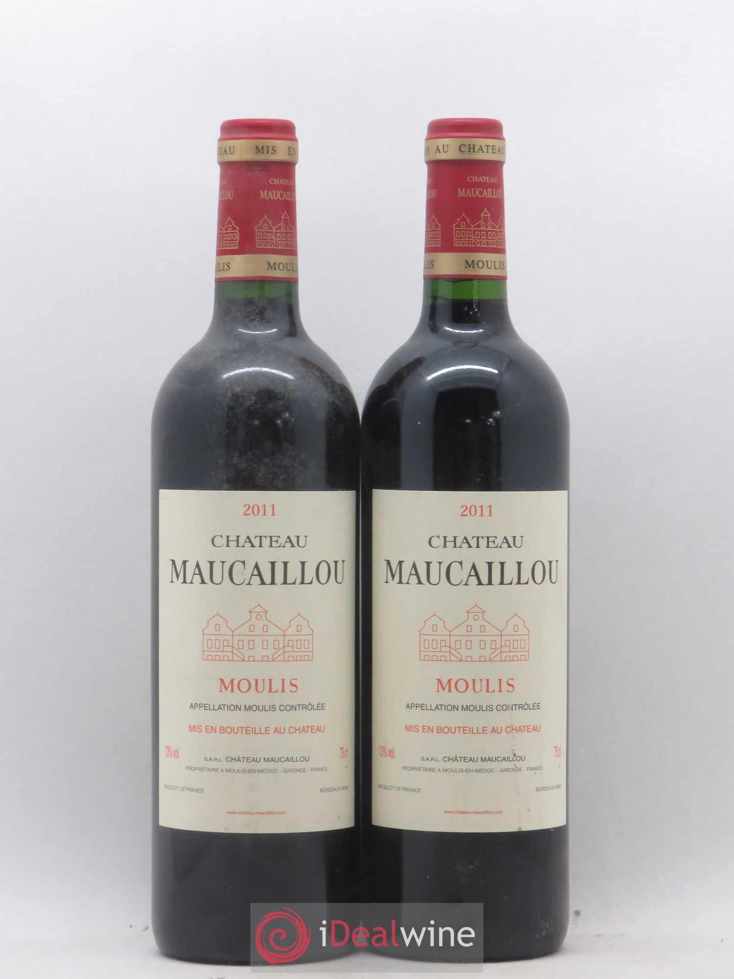 Château Maucaillou 2011 - Lot de 2 bouteilles - 0