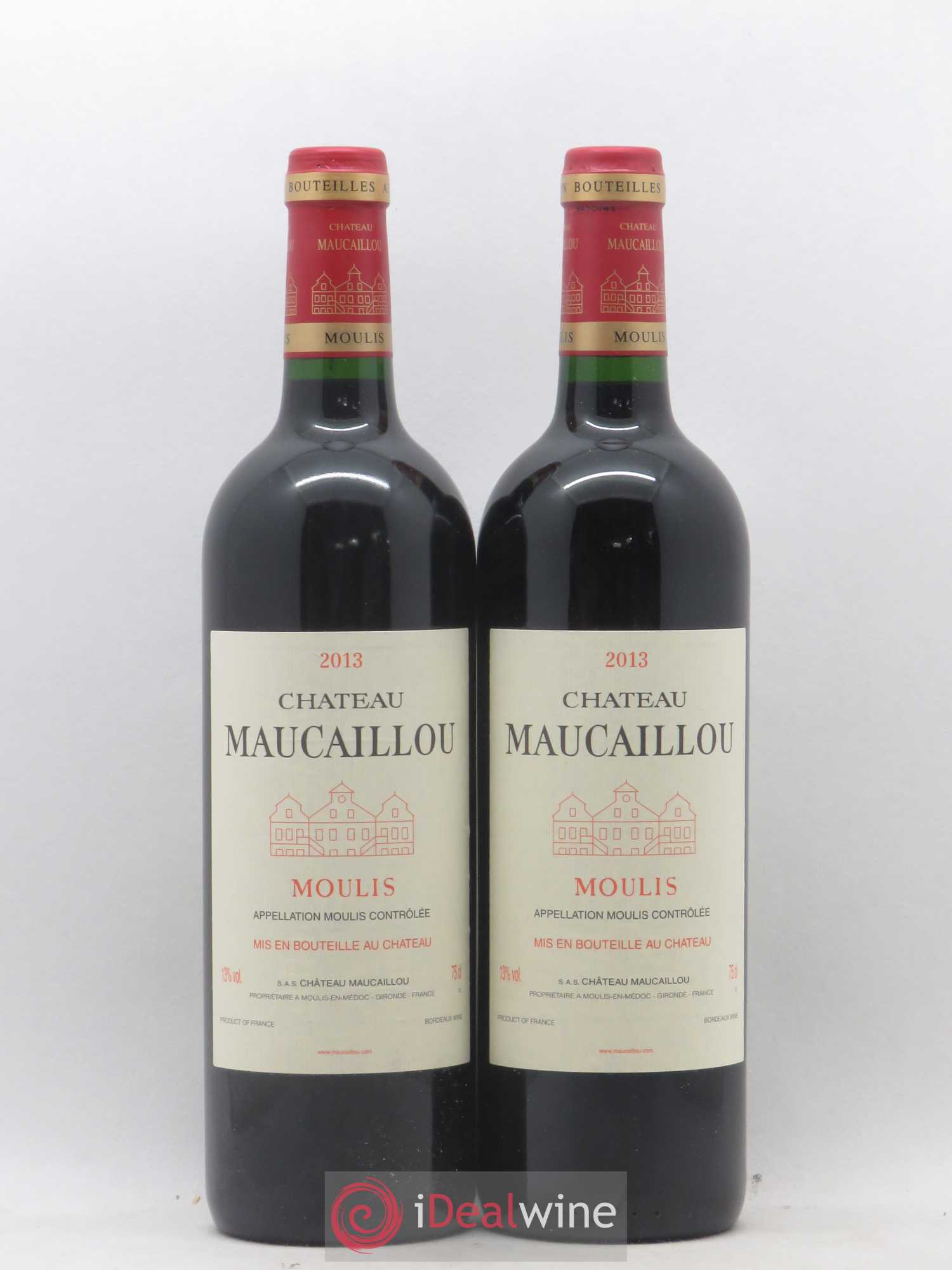 Château Maucaillou 2013 - Lot de 2 bouteilles - 0
