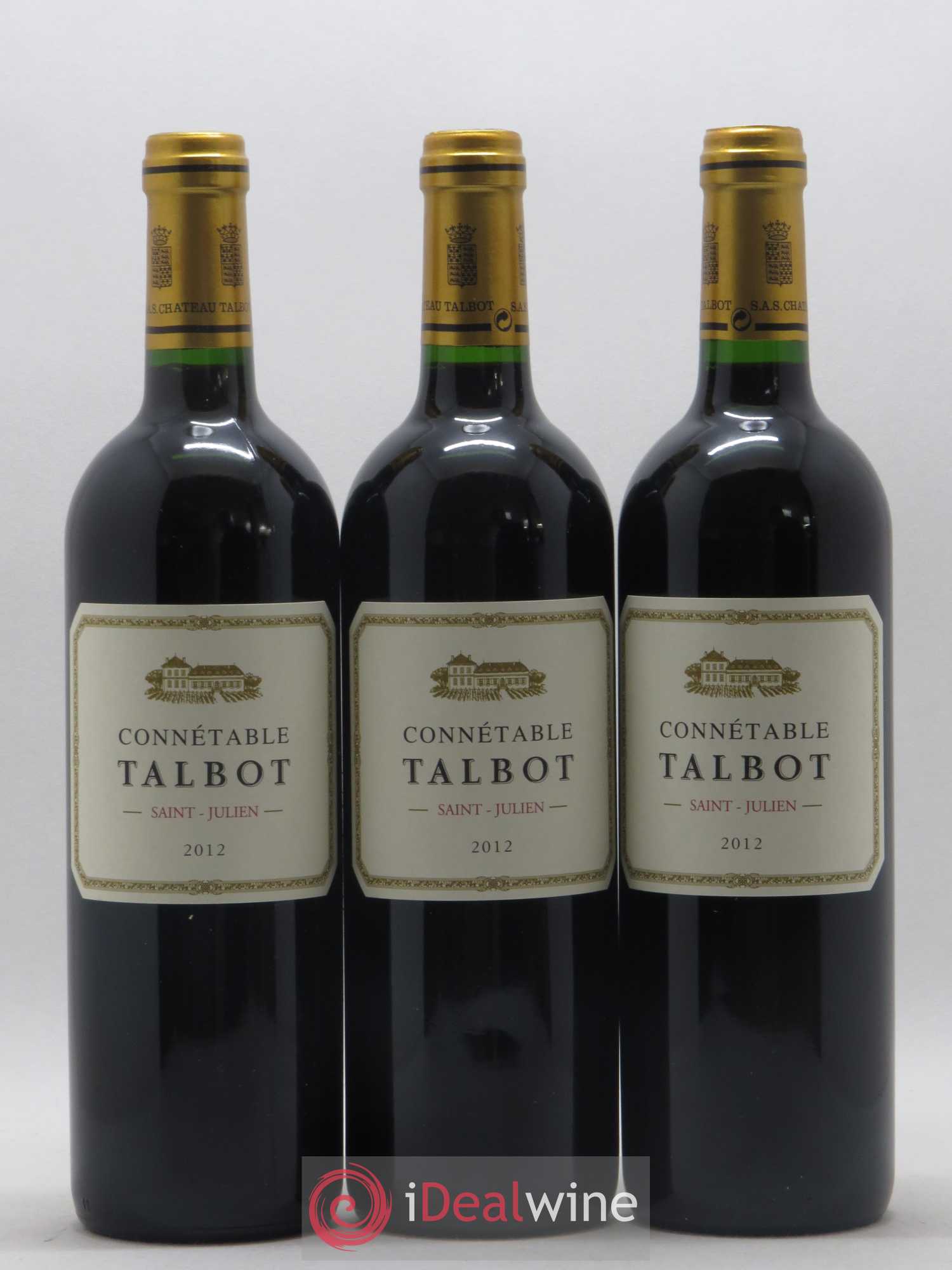 Connétable de Talbot Second Vin 2012 - Lot de 6 bouteilles - 2
