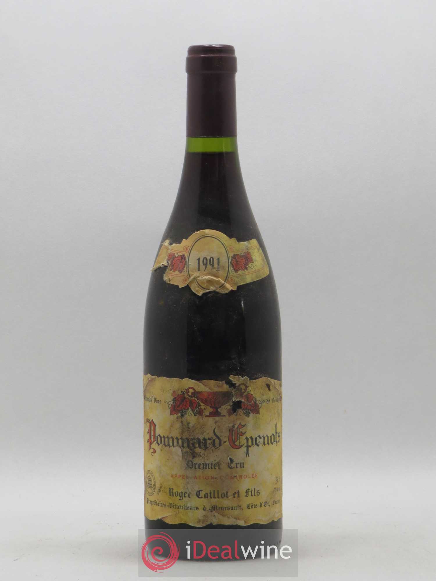 Pommard 1er Cru Epenots Roger Caillot 1991 - Posten von 1 Flasche - 0
