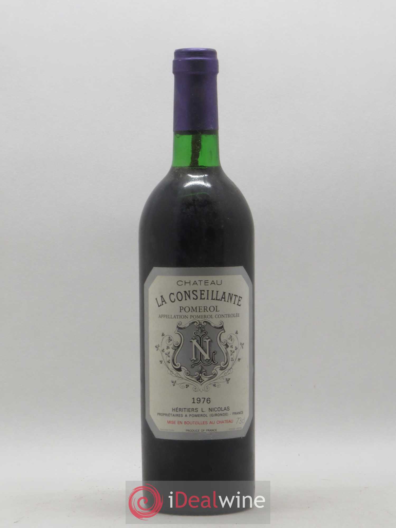 Château la Conseillante 1976 - Lot de 1 bouteille - 0