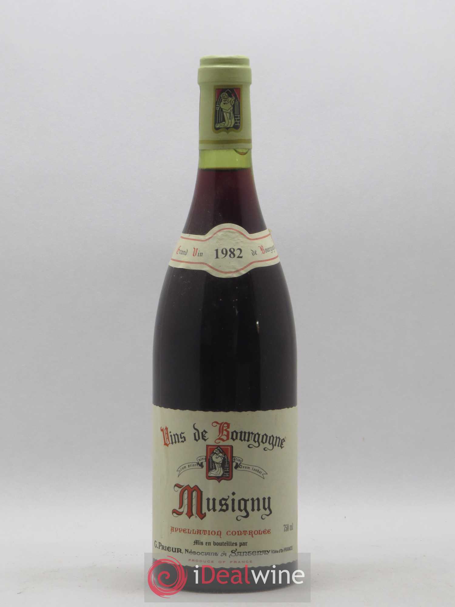 Musigny Grand Cru G. Prieur 1982 - Posten von 1 Flasche - 0