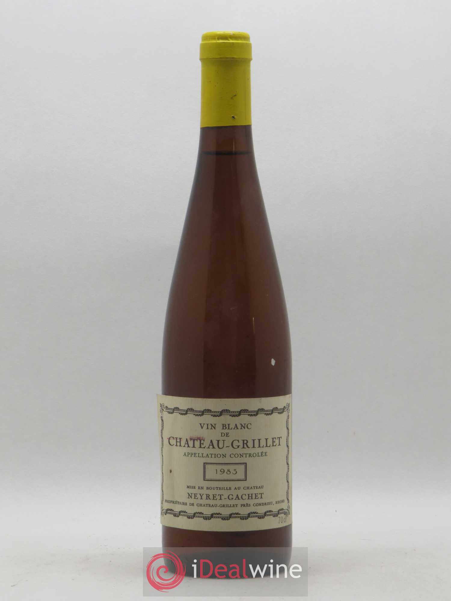 Château Grillet Château-Grillet 1983 - Lot de 1 bouteille - 0