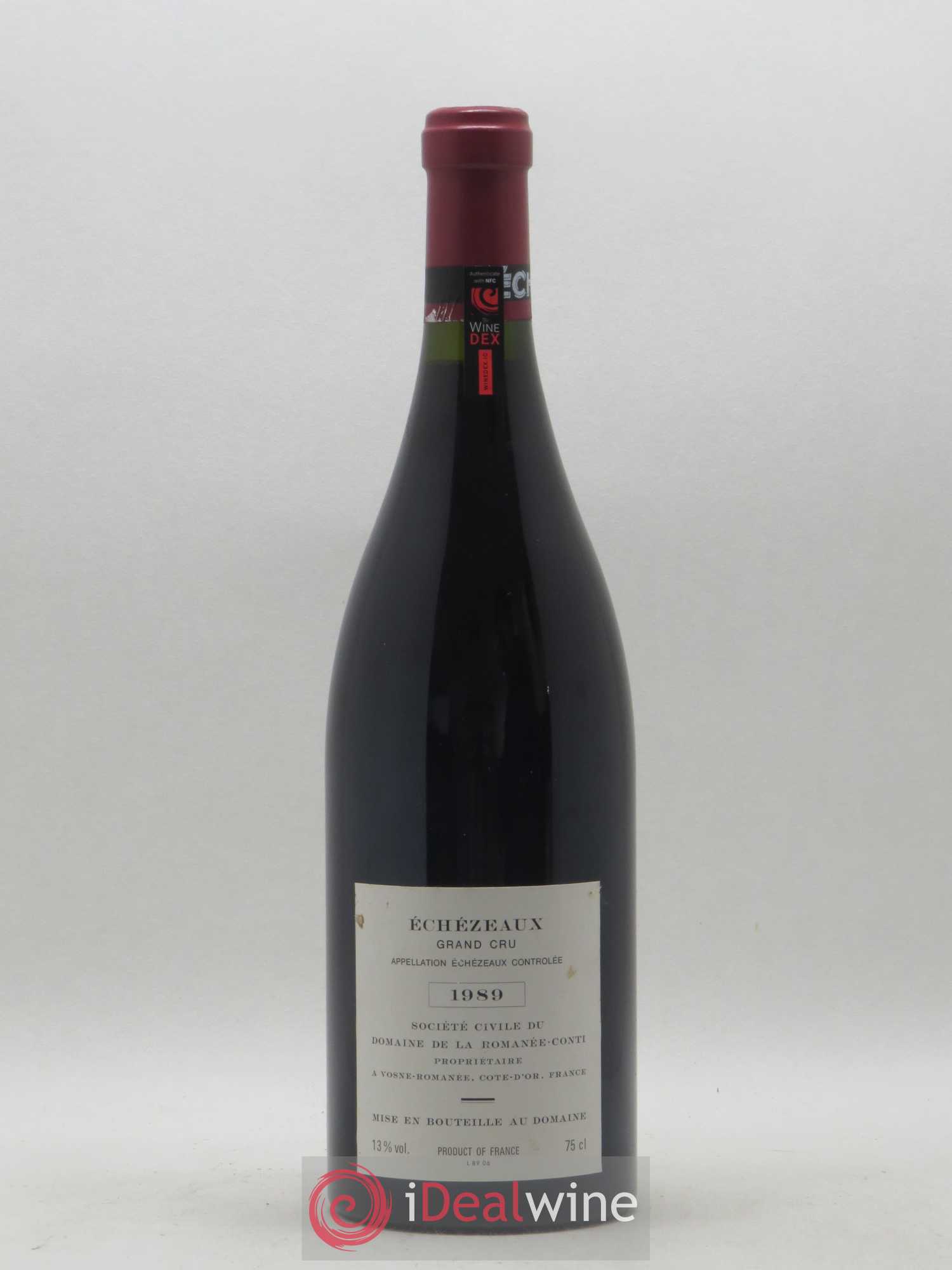 Echezeaux Grand Cru Domaine de la Romanée-Conti 1989 - Lot de 1 bouteille - 1