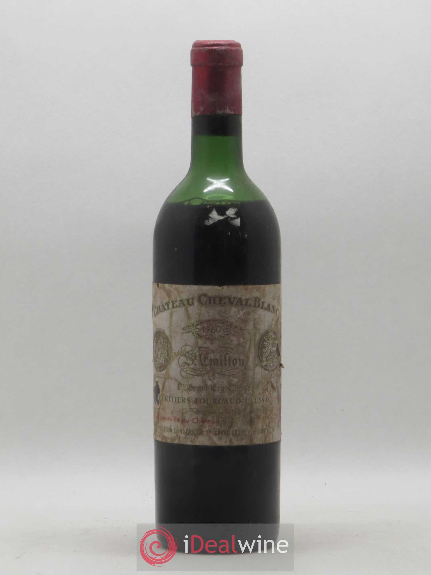 Château Cheval Blanc 1er Grand Cru Classé A 1960 - Lot de 1 bouteille - 0