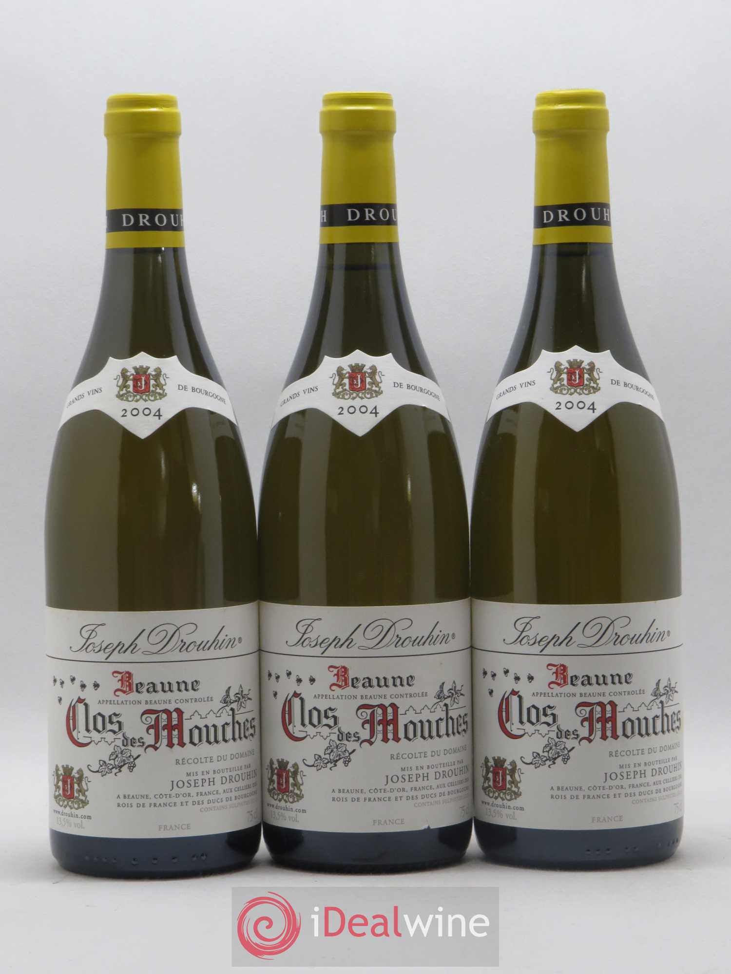 Beaune 1er Cru Clos des Mouches Joseph Drouhin 2004 - Lot de 6 bouteilles - 1