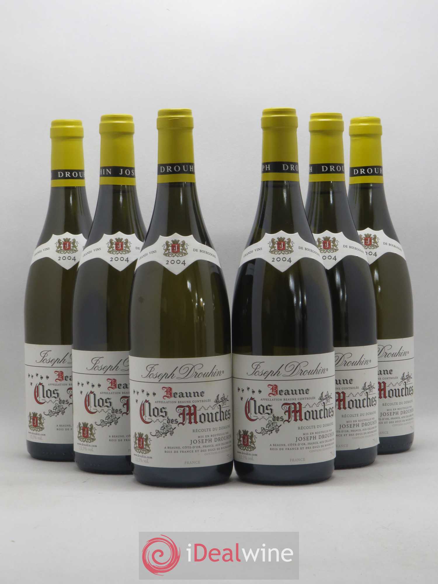 Beaune 1er Cru Clos des Mouches Joseph Drouhin 2004 - Lot de 6 bouteilles - 0