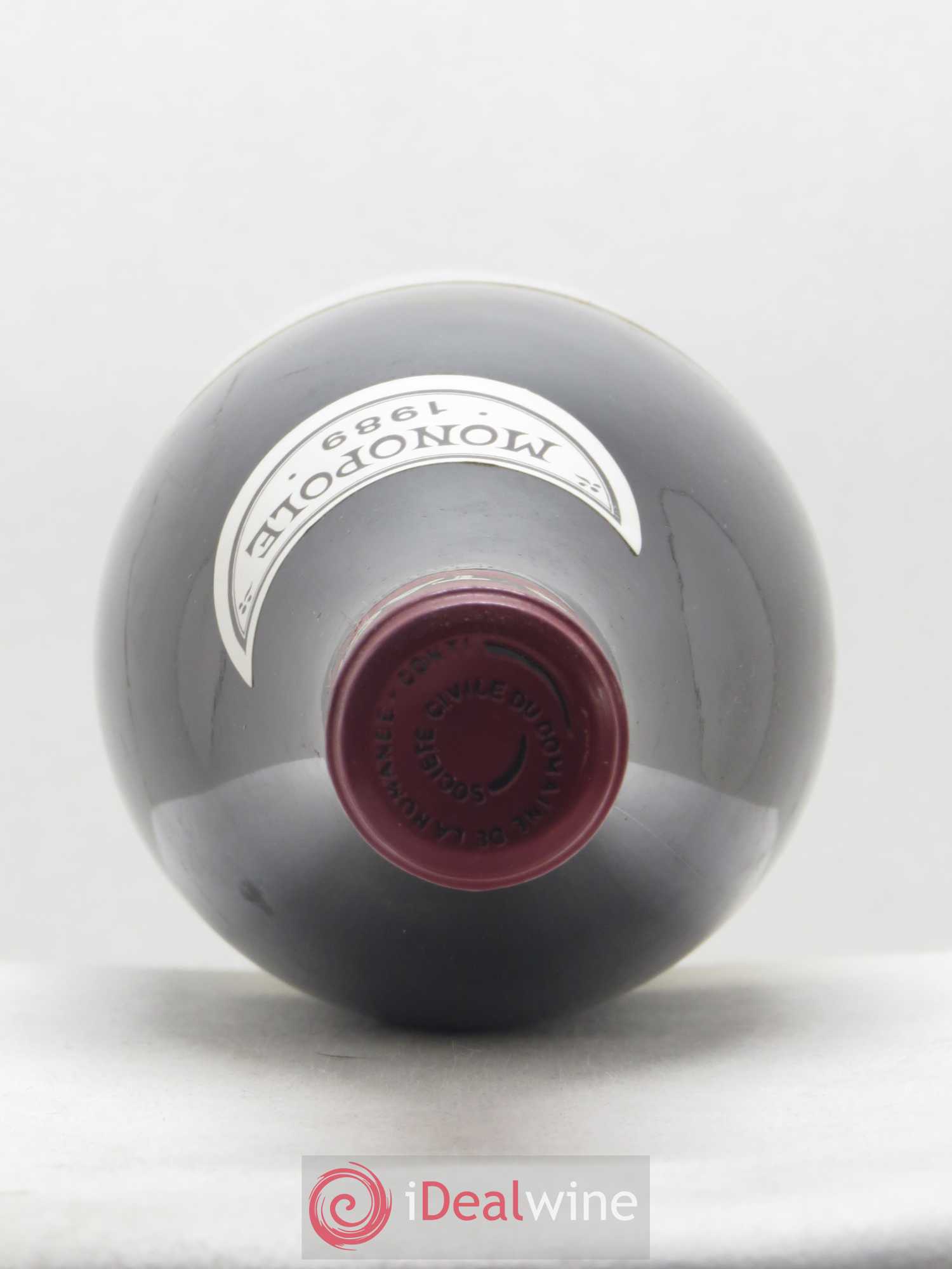 La Tâche Grand Cru Domaine de la Romanée-Conti 1989 - Lot de 1 bouteille - 2