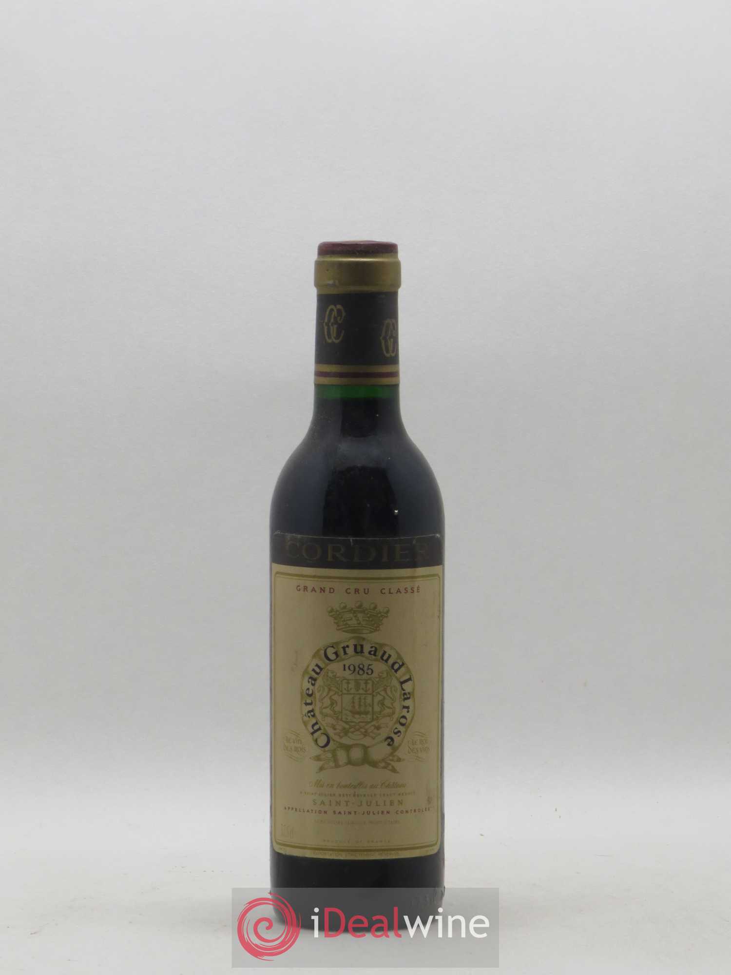 Château Gruaud Larose 2ème Grand Cru Classé 1985 - Lot de 1 demi bouteille - 0