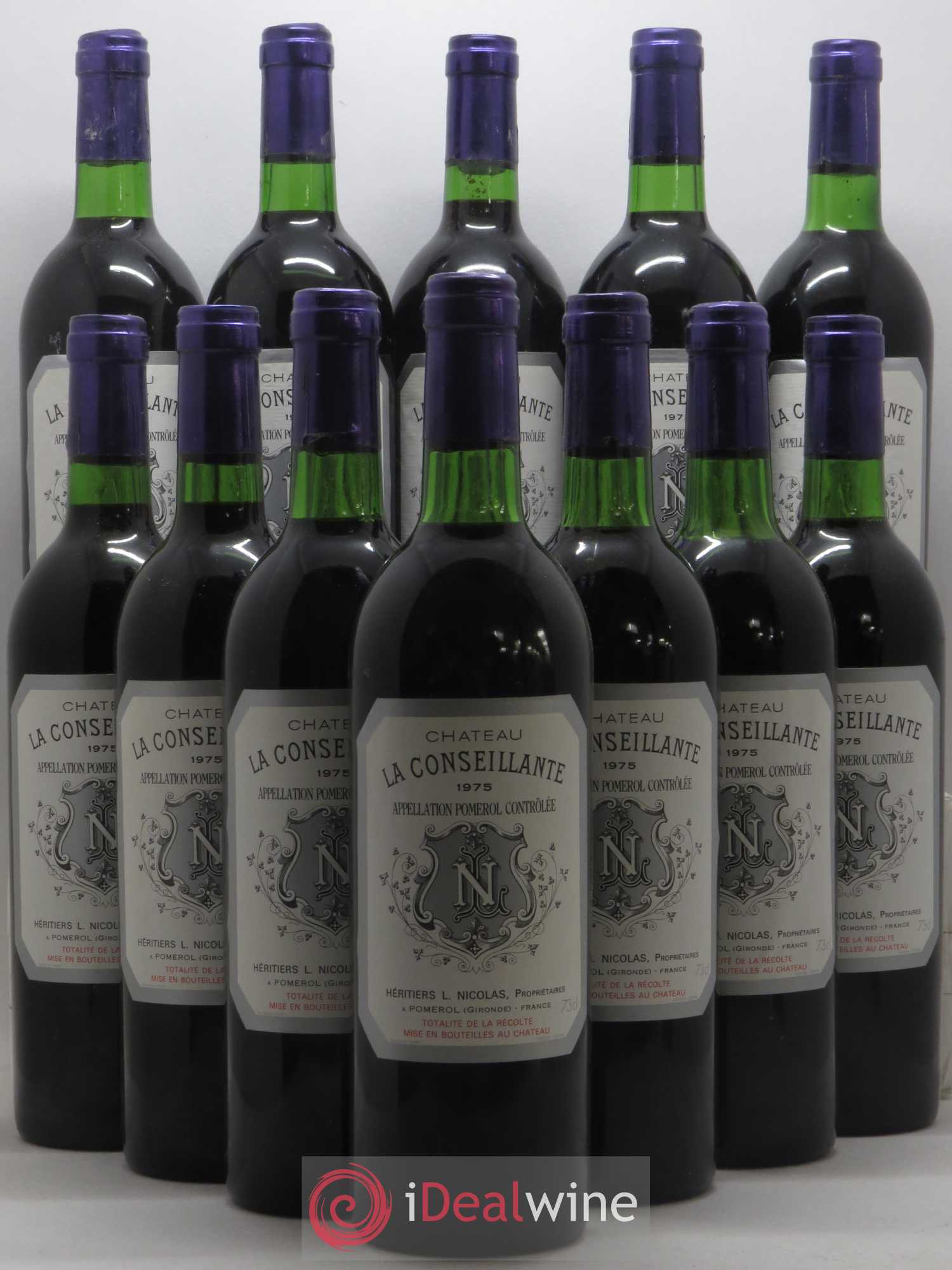 Château la Conseillante 1975 - Lot de 12 bouteilles - 0