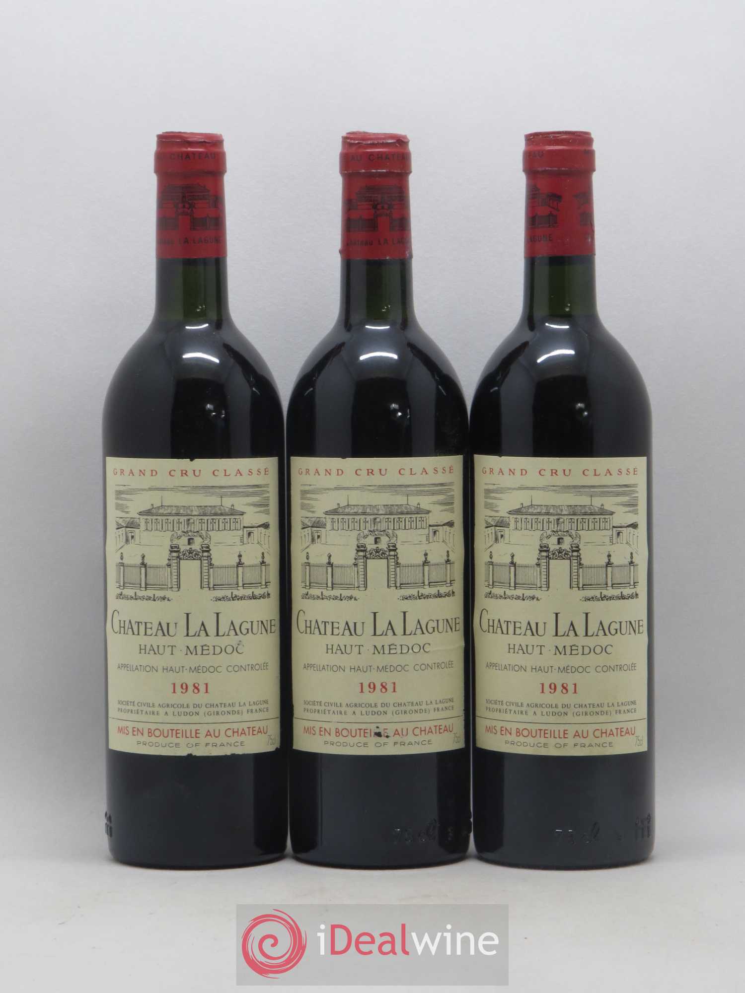 Château la Lagune 3ème Grand Cru Classé 1981 - Lot de 12 bouteilles - 2