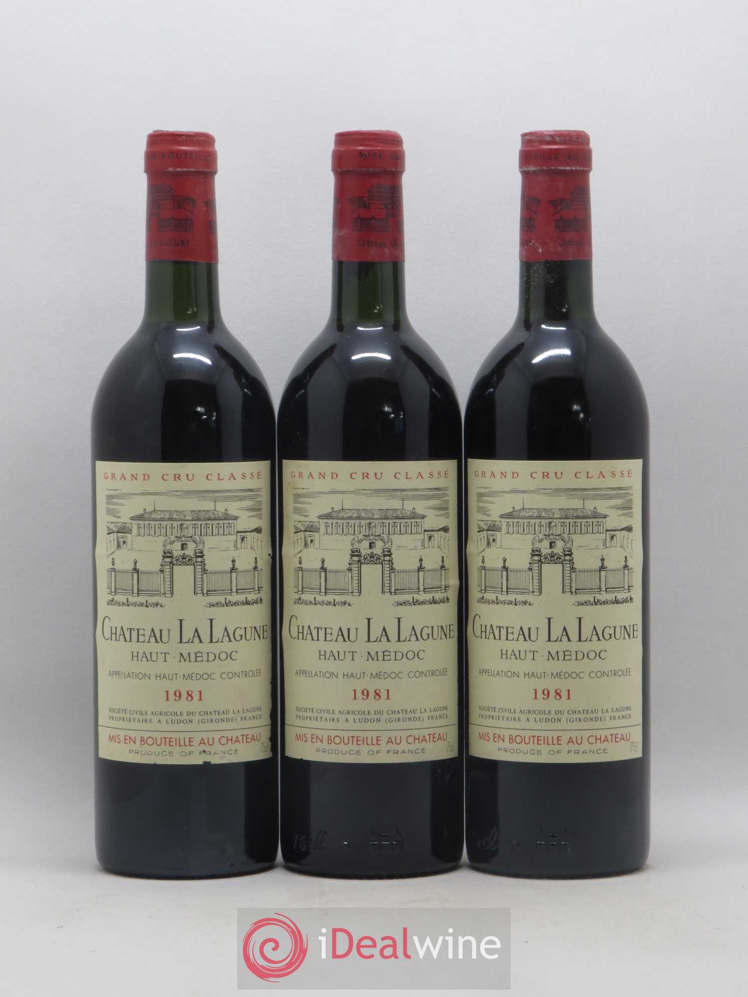 Château la Lagune 3ème Grand Cru Classé 1981 - Lot de 12 bouteilles - 4