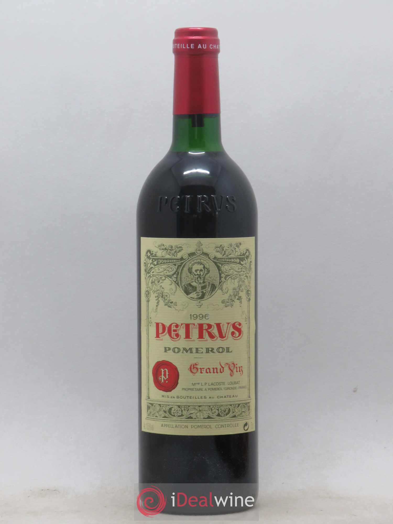 Petrus 1996 - Lot de 1 bouteille - 0